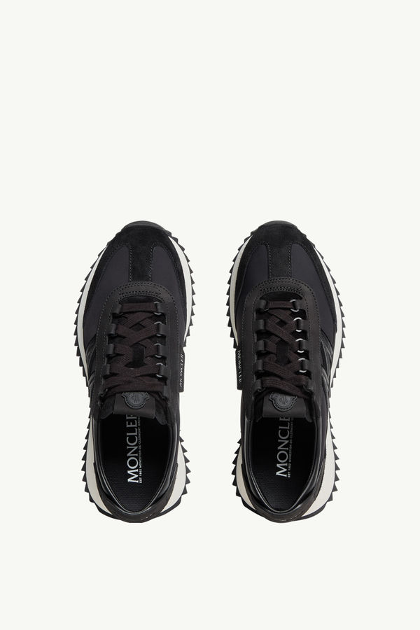 Pacey2 Suede & Nubuck Trainers Women Black Moncler 5