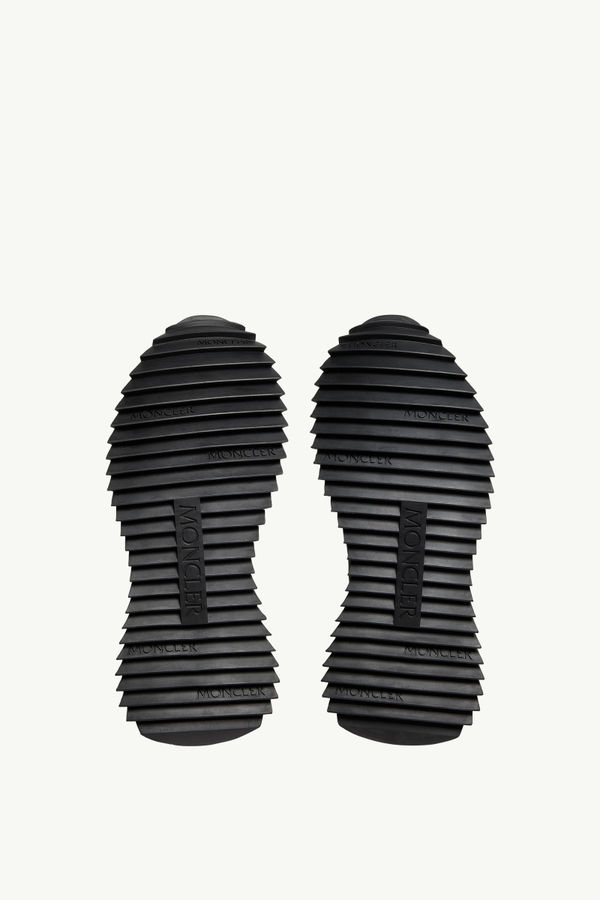 Pacey2 Suede & Nubuck Trainers Women Black Moncler 6
