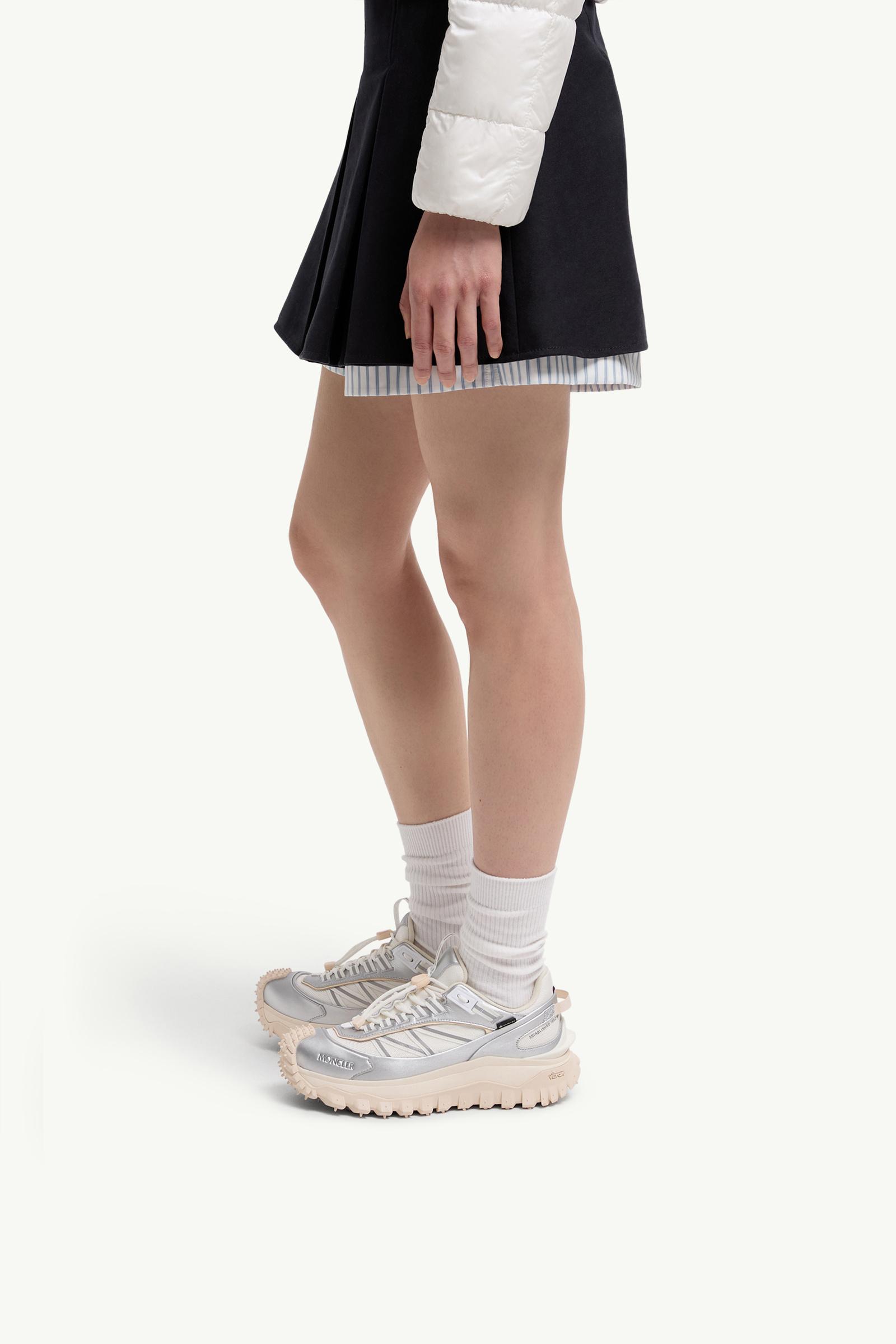 Trailgrip GTX Leather Trainers Women Silver Moncler 1