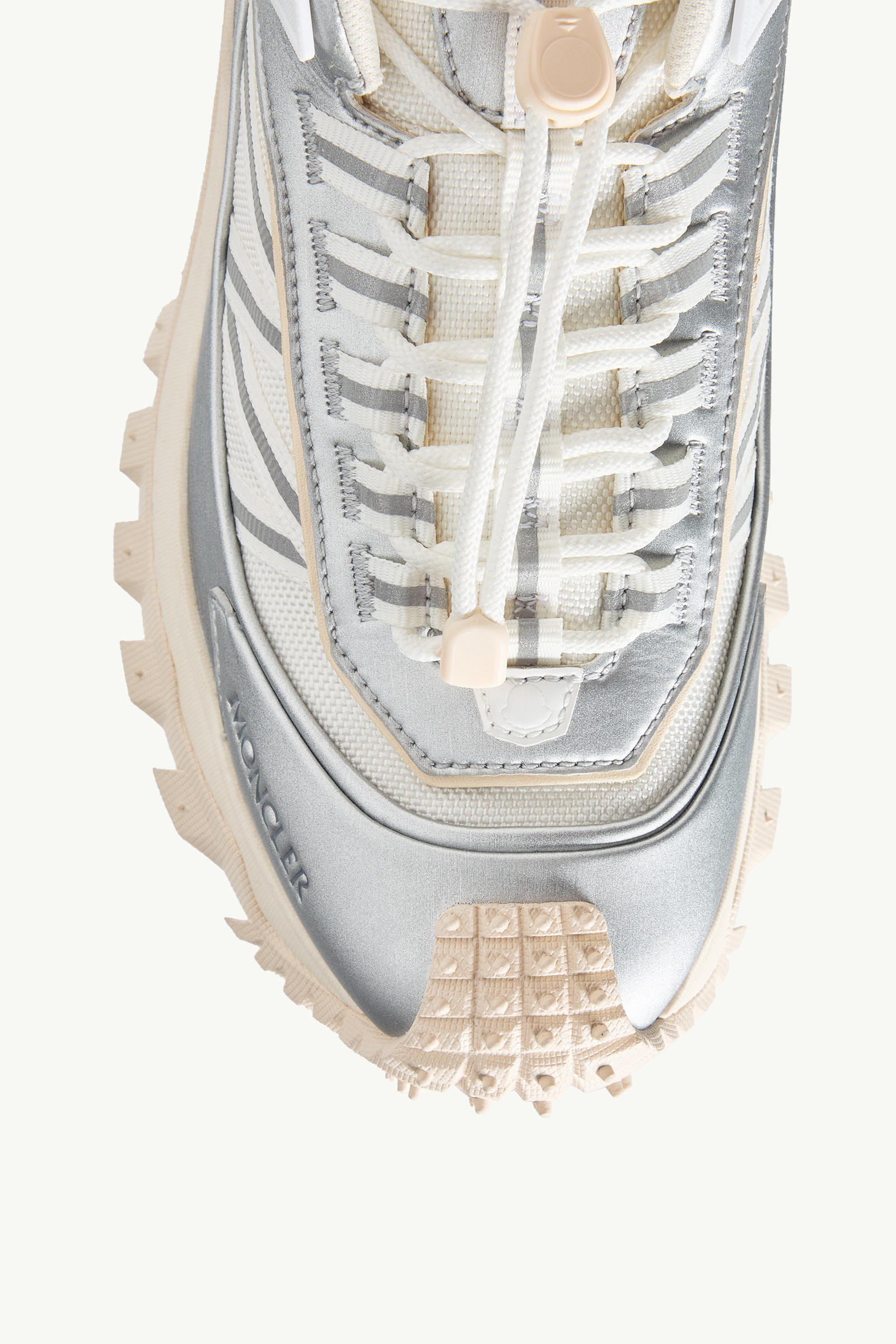 Trailgrip GTX Leather Trainers Women Silver Moncler 2