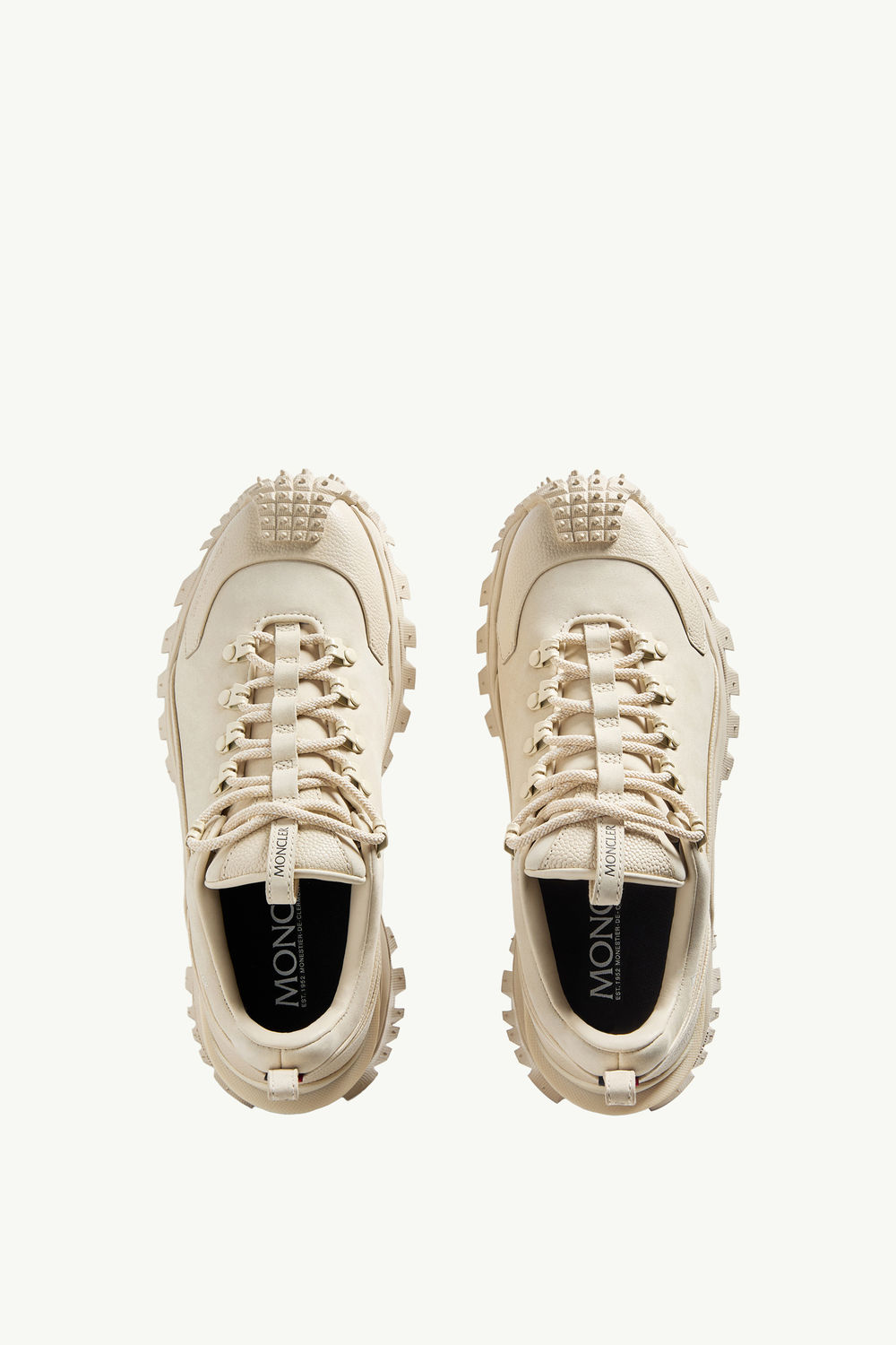 Trailgrip APEX2GTX Suede & Leather Trainers Women White Ivory Moncler 5