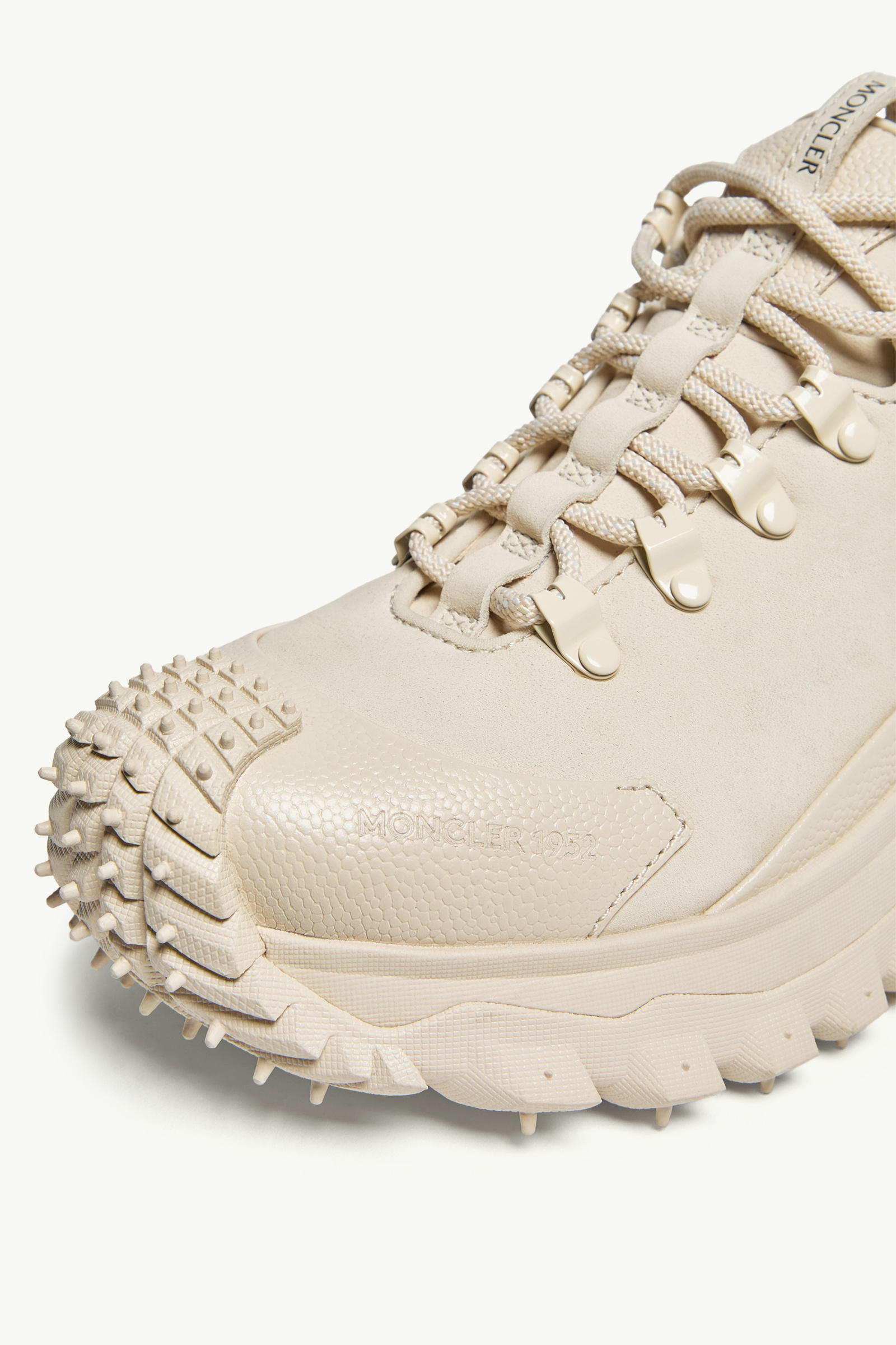 Trailgrip GTX Suede & Leather Trainers Women White Ivory Moncler 7