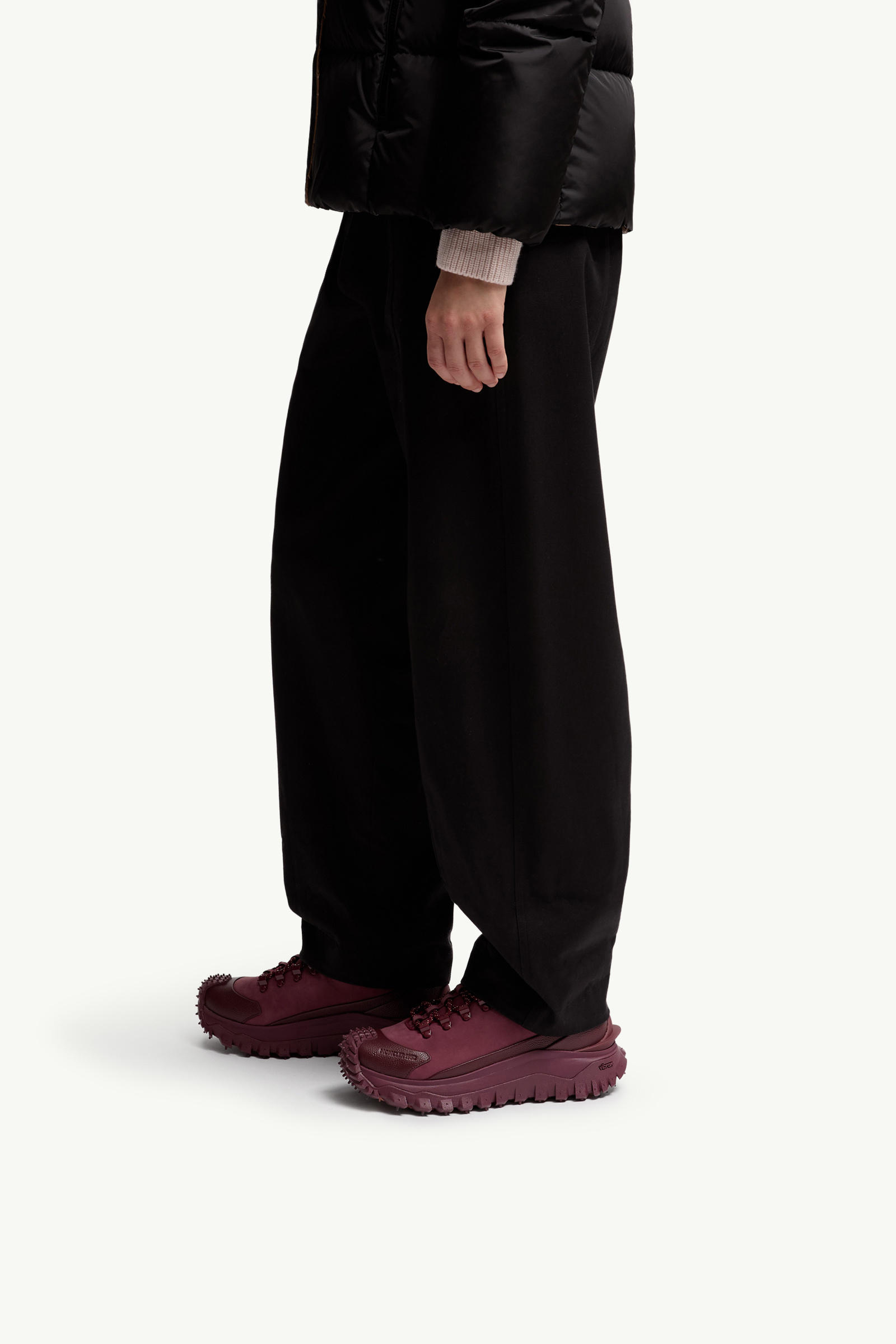 Sneakers Trailgrip APEX2GTX en daim et cuir Femmes Bordeaux Moncler 1
