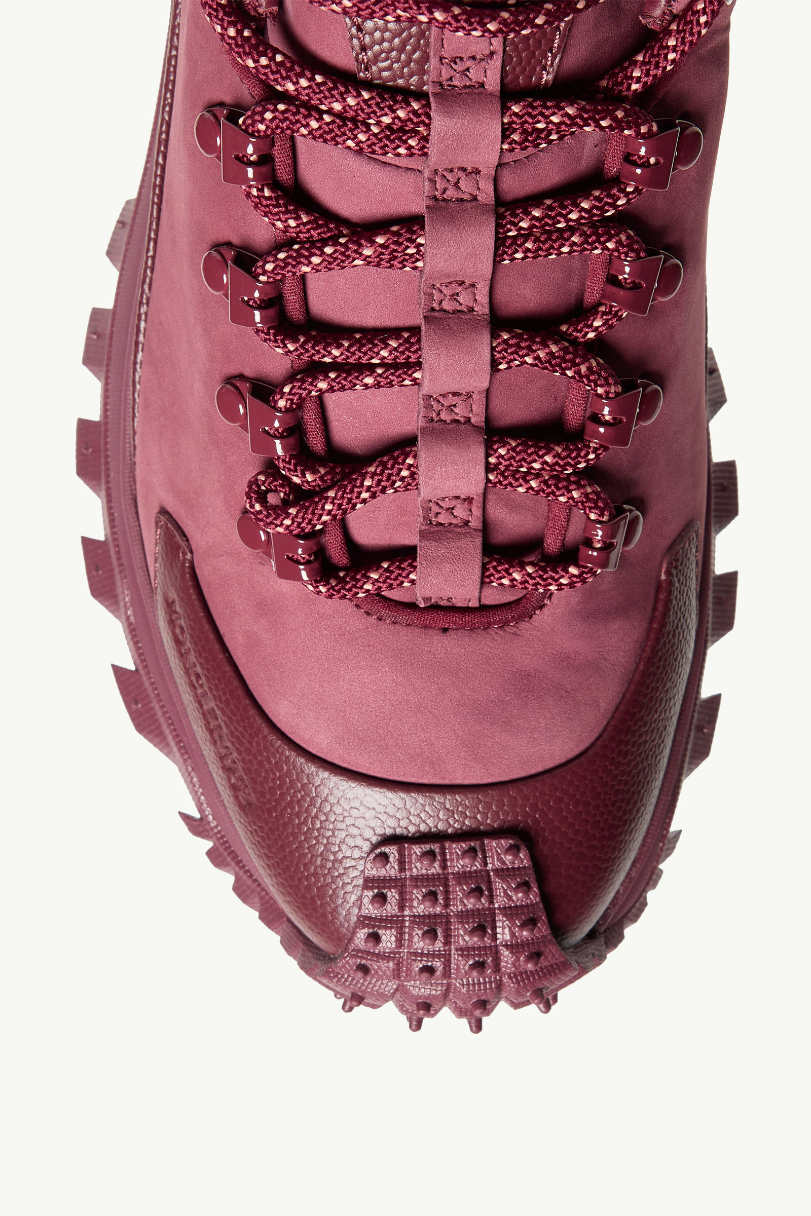 Trailgrip GTX Suede & Leather Trainers Women Burgundy Moncler 1