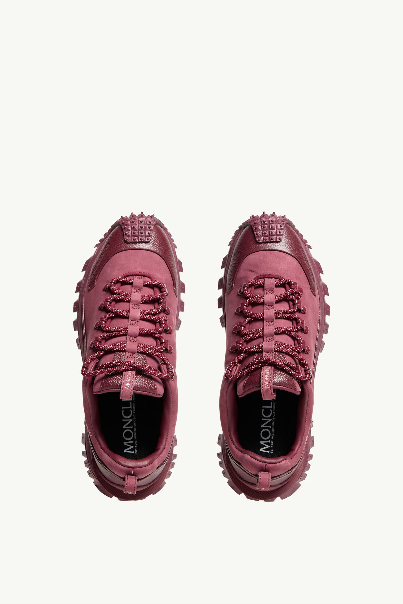 Trailgrip APEX2GTX Sneaker aus Wildleder und Leder Damen Burgunderrot Moncler 5