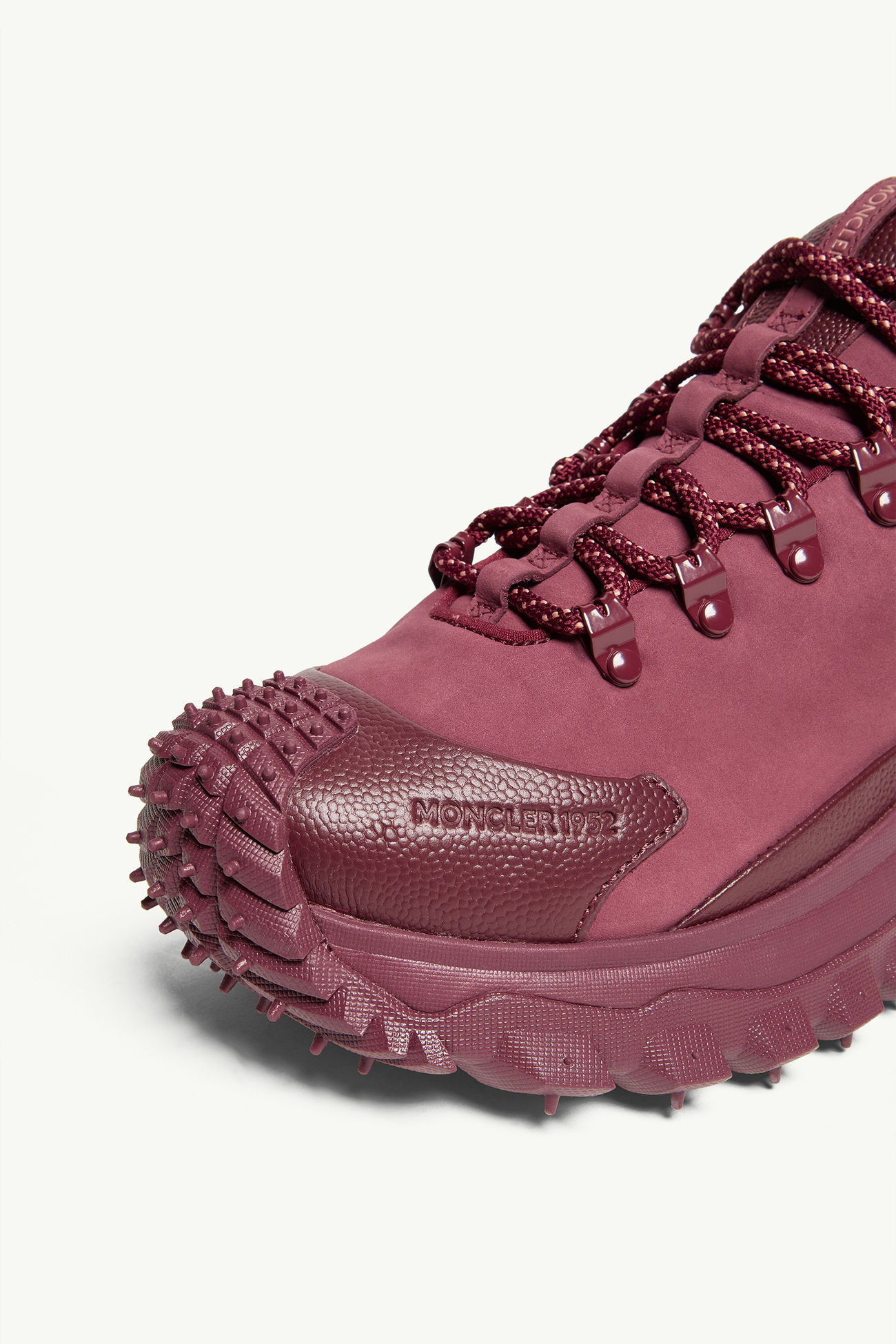 Trailgrip APEX2GTX Suede & Leather Sneakers Women Burgundy Moncler 7