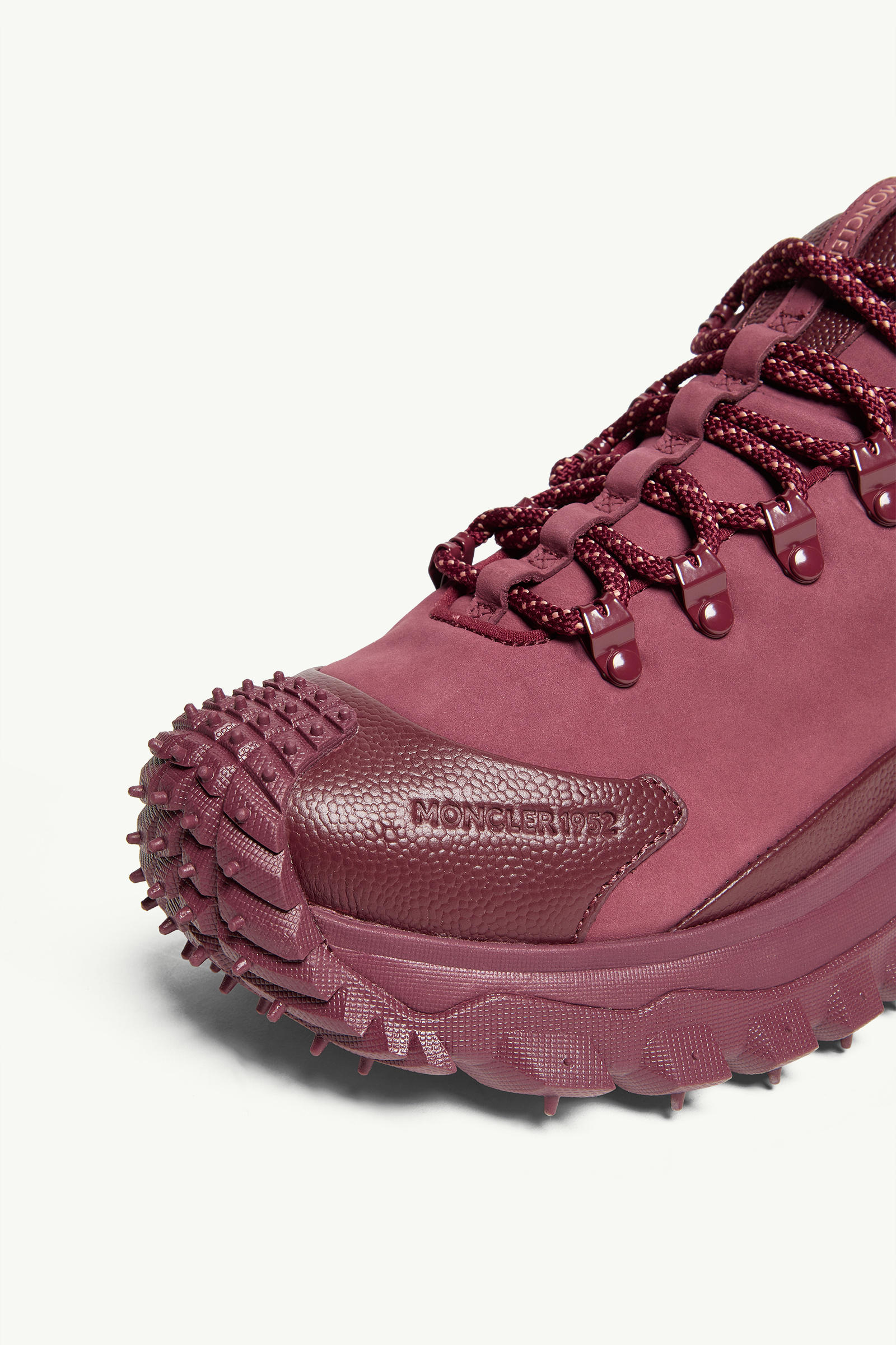Trailgrip GTX Suede & Leather Trainers Women Burgundy Moncler 6