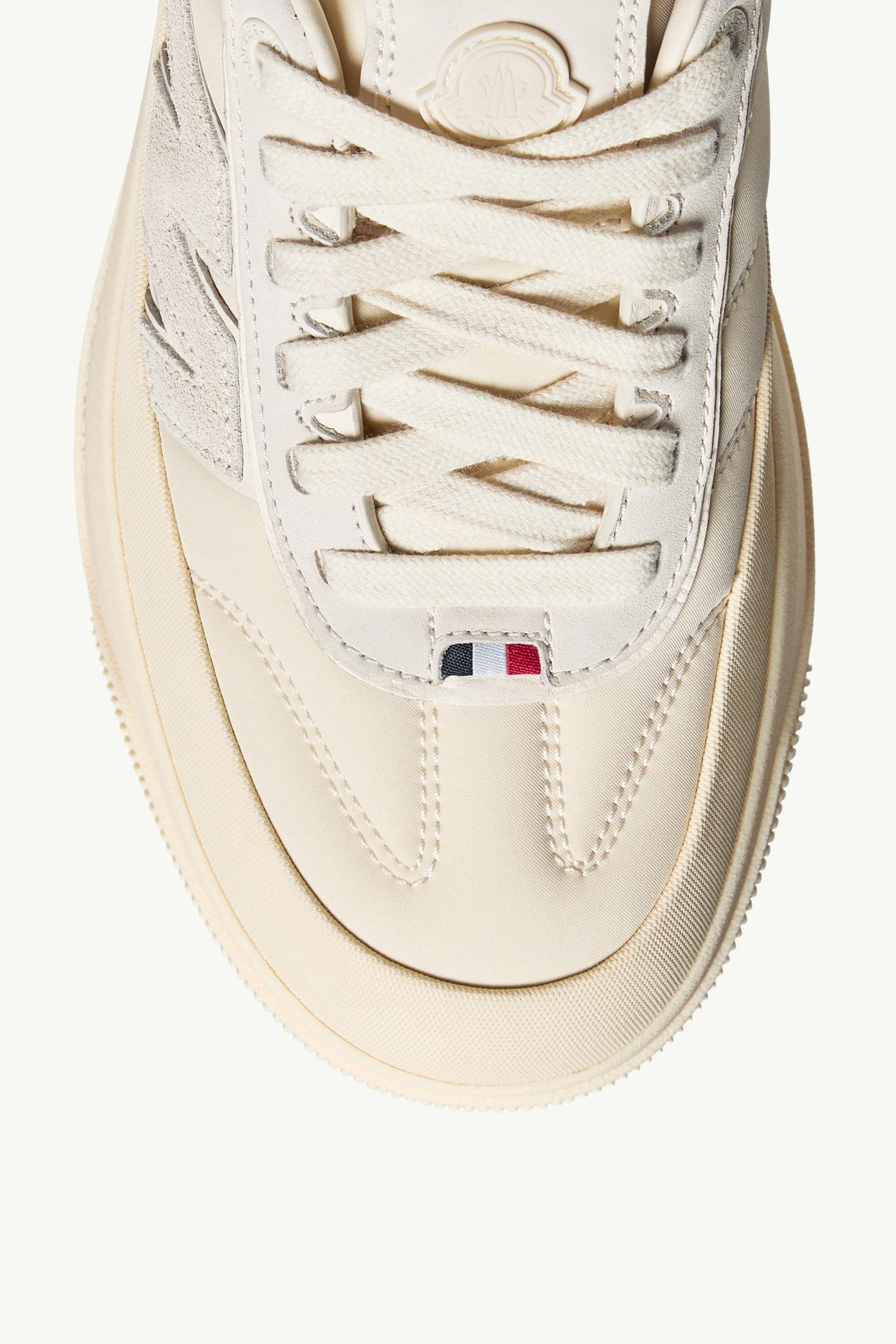Light Beige Moncler Altive Nubuck & Suede Sneakers