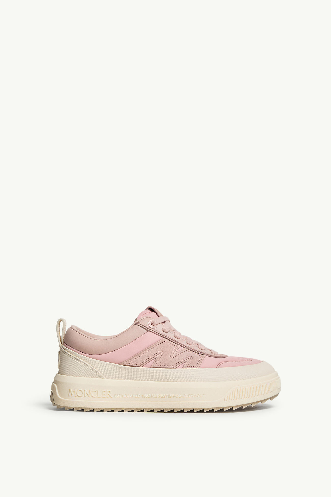 Moncler Altive Sneaker aus Nubuk und Wildleder Damen Pink Moncler 0