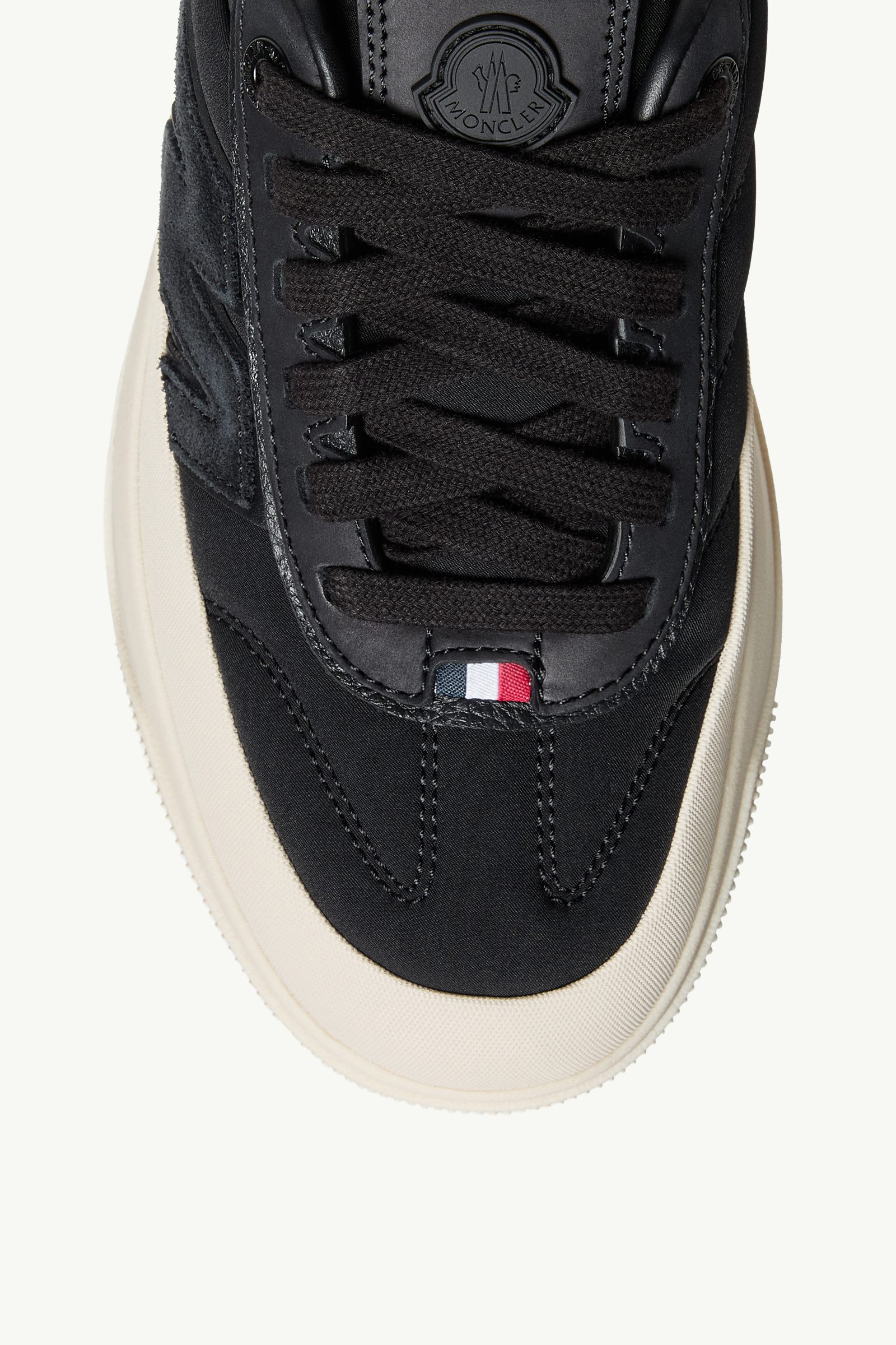 スニーカー MONCLER MONCLER ALTIVE - Suede and nubuck leather trainer Black Moncler Altive Nubuck & Suede Sneakers - Sneakers for