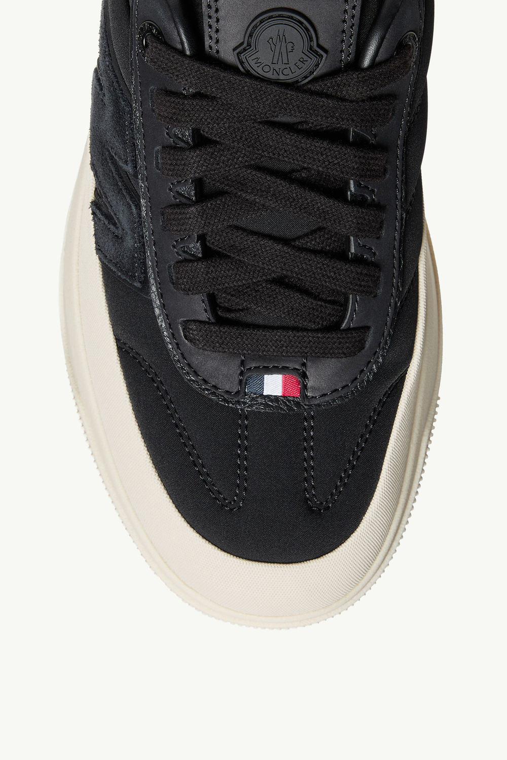 Moncler Altive Nubuck & Suede Trainers Women Black Moncler 2