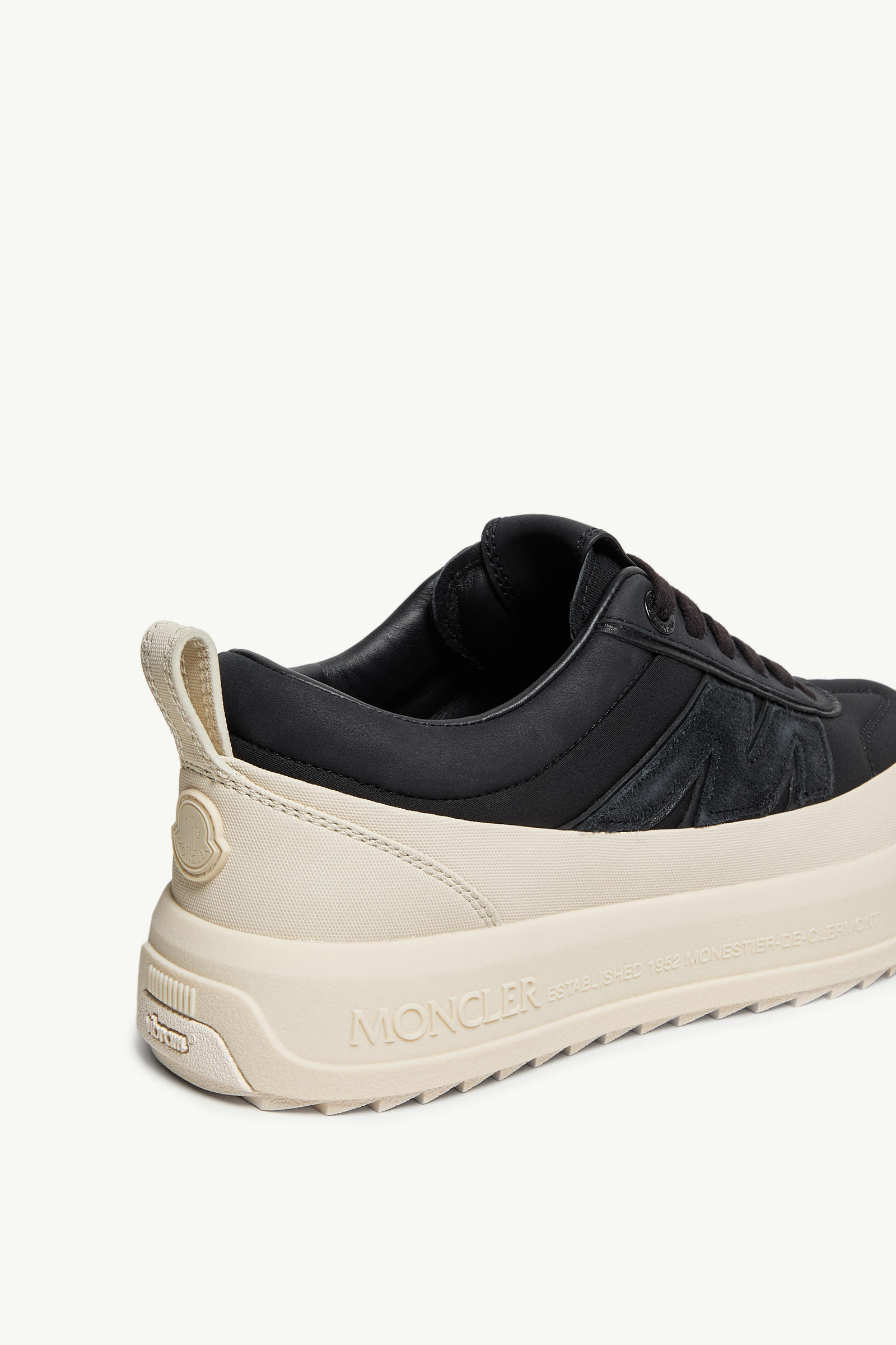 Moncler Altive磨絨革和麂皮運動鞋 女士 黑色 Moncler 7