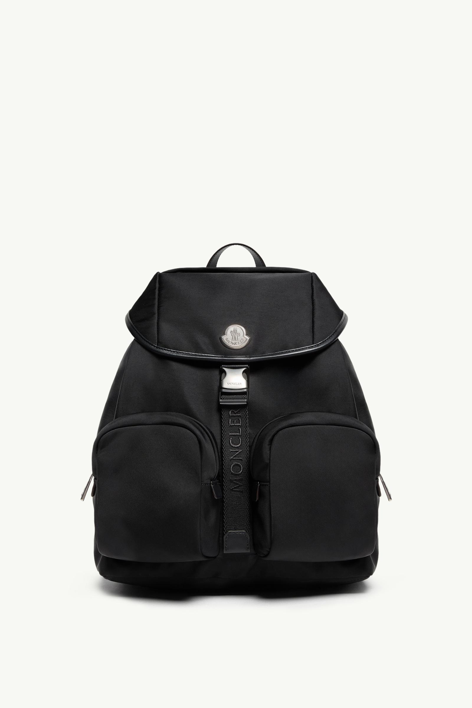 MONCLER ブラック バックパック Pierrick モンクレール リュック | New 