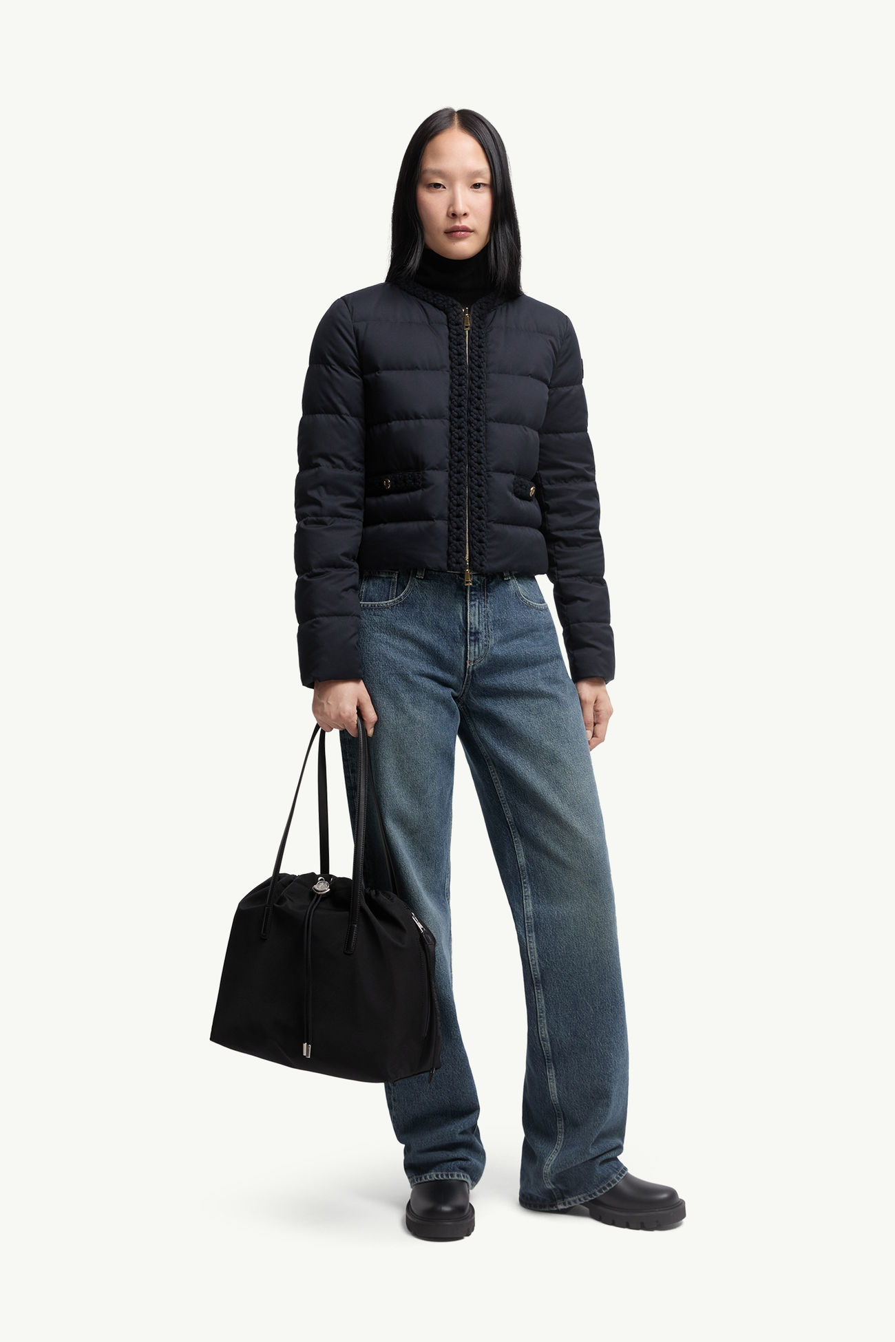 New Trick防潑水手提袋 女士 黑色 Moncler 1