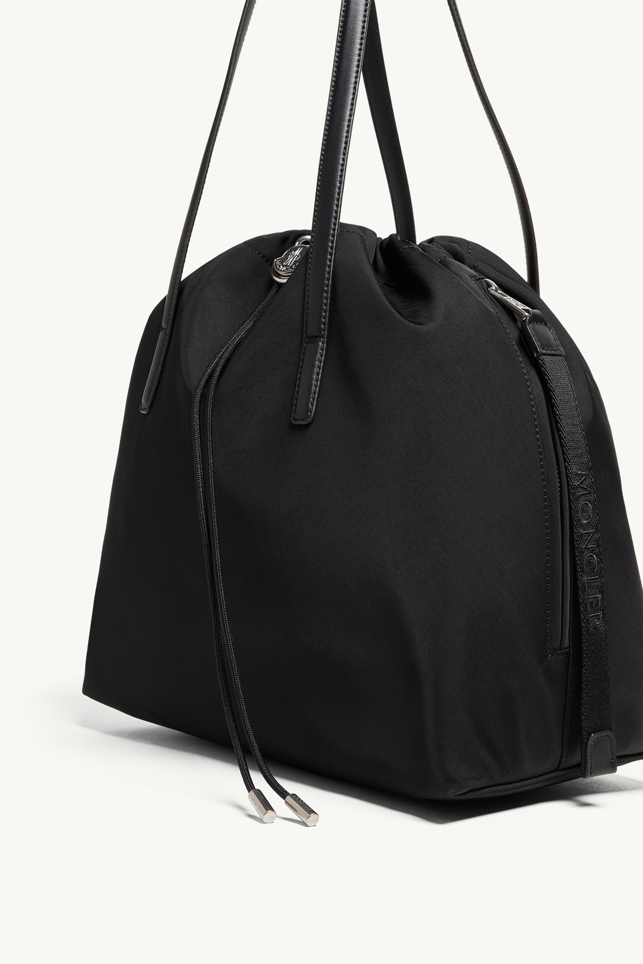 New Trick Water-Repellent Tote Bag Women Black Moncler 5