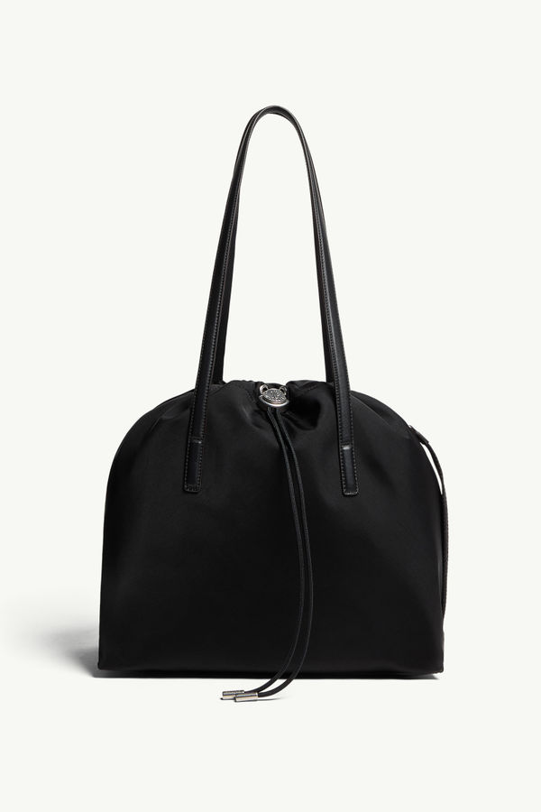 New Trick Water-Repellent Tote Bag Women Black Moncler 0