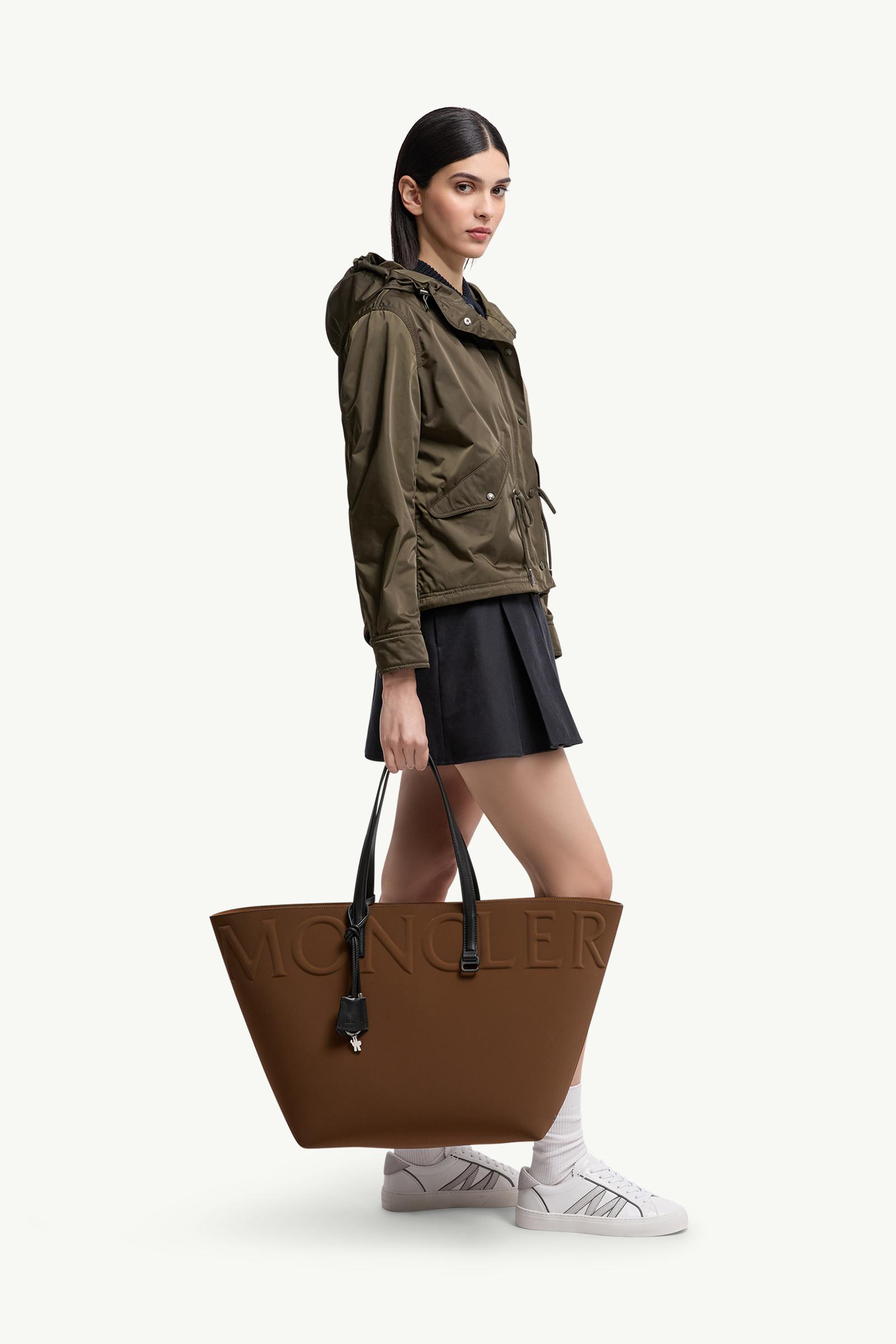 MONCLER レザー バッグ Brown Very Tote Bag - Bags & Small Accessories for Women | Moncler US