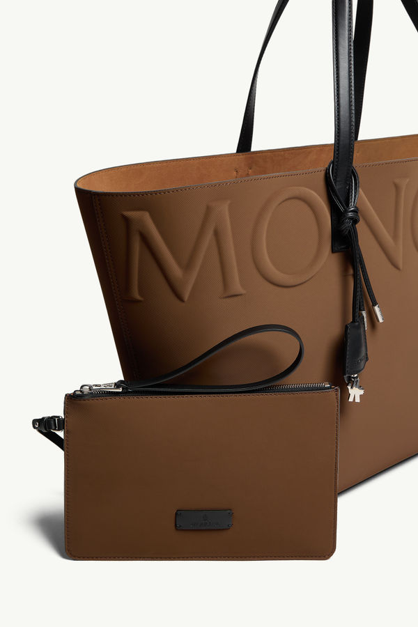 Very Tote Bag Women Brown Moncler 4