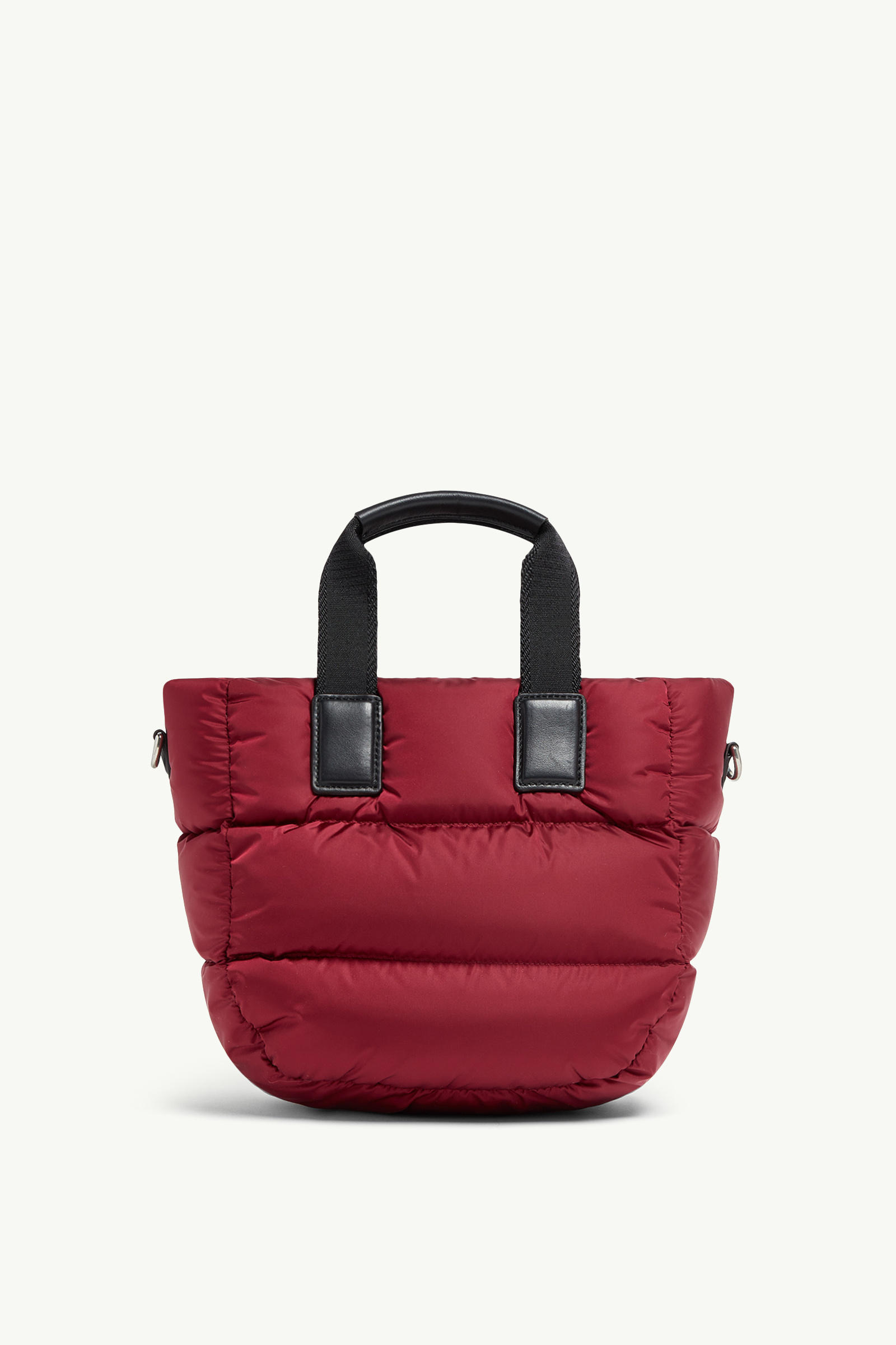 Caradoc Water-Repellent Mini Tote Bag Women Dark Red Moncler 3