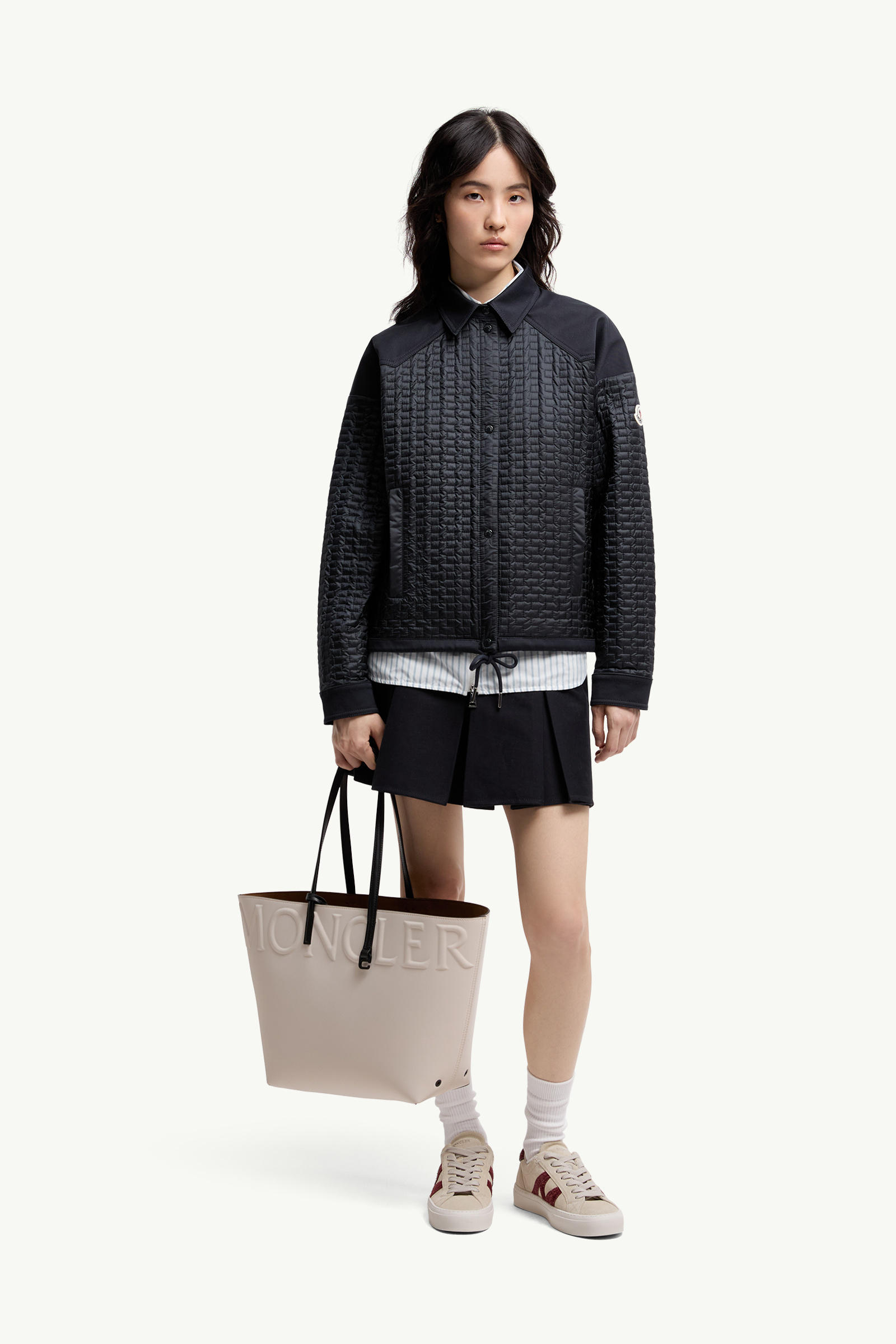 Very Mini Tote Bag Women White Moncler 1
