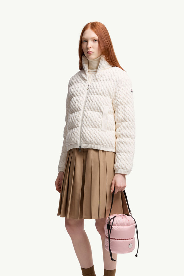 Caradoc wasserabweisende Bucket Bag Damen Pink Moncler 1