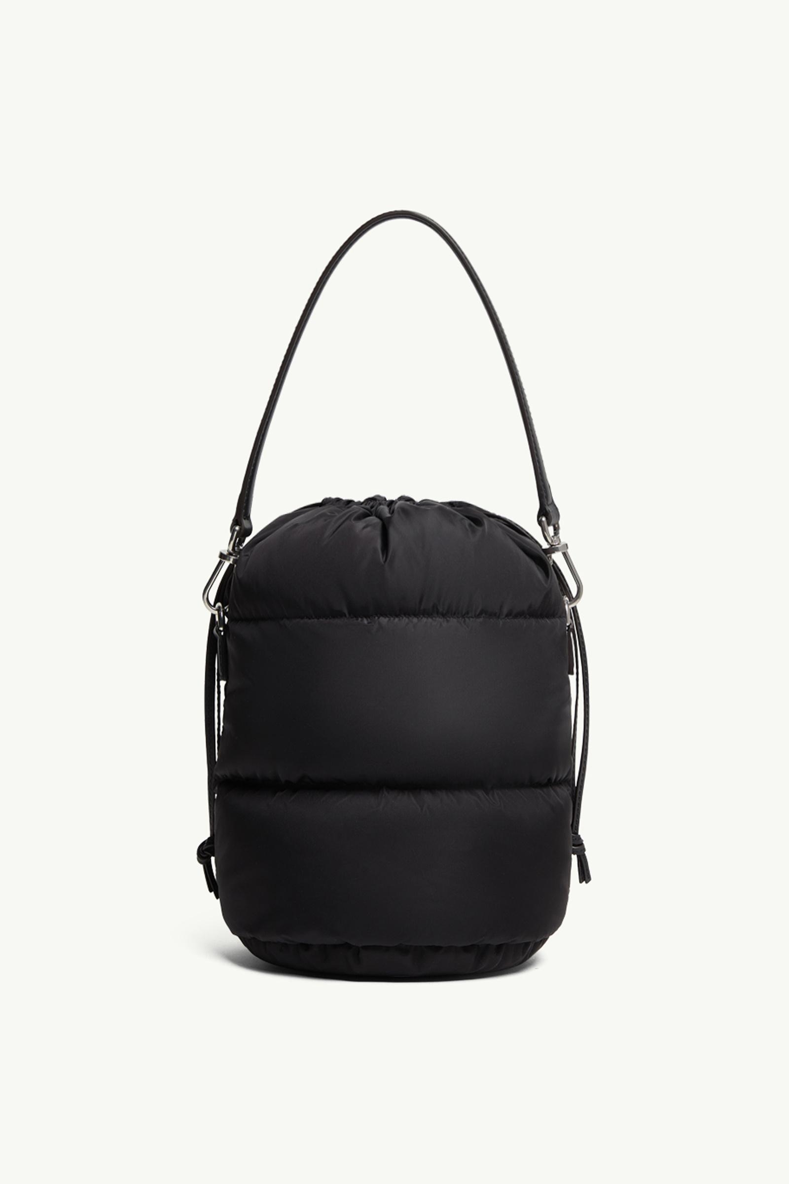 【関税&送料込】Moncler Caradoc Black Bucket Bag Black Caradoc Water-Repellent Bucket Bag - Bags & Small