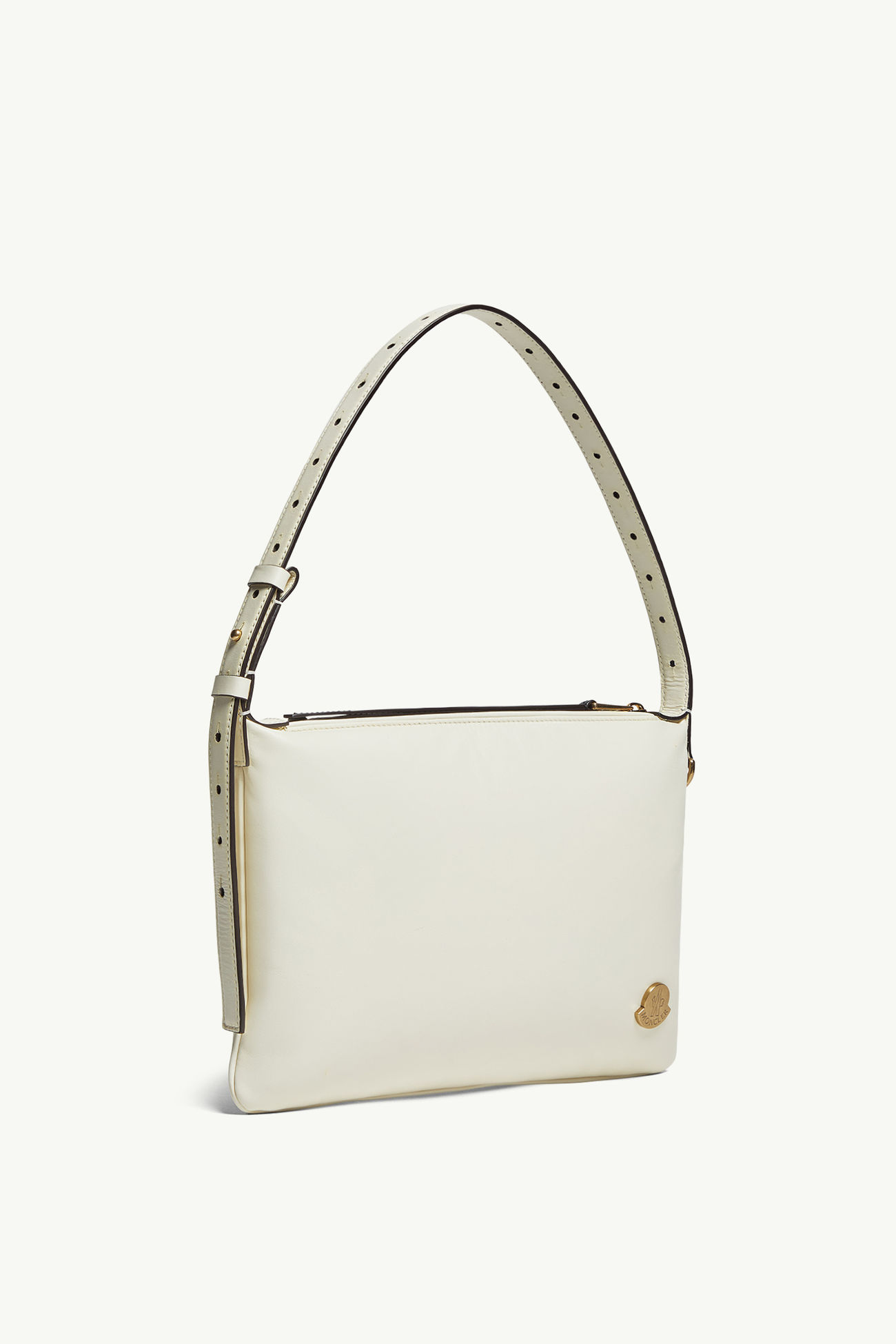 Borsa a spalla in nappa Vetta Donna Bianco Moncler 2