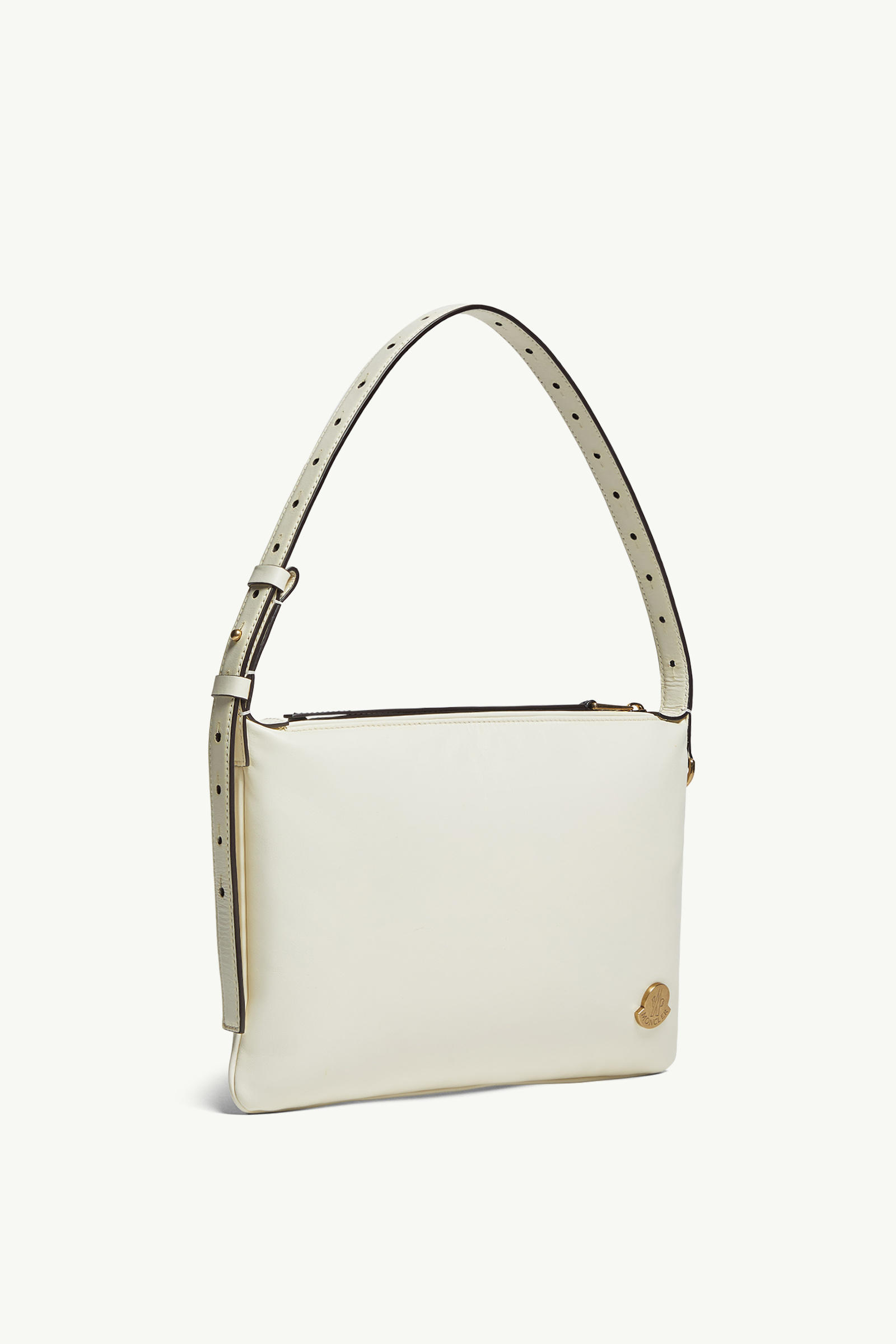 Vetta Nappa Leather Shoulder Bag Women White Moncler 2