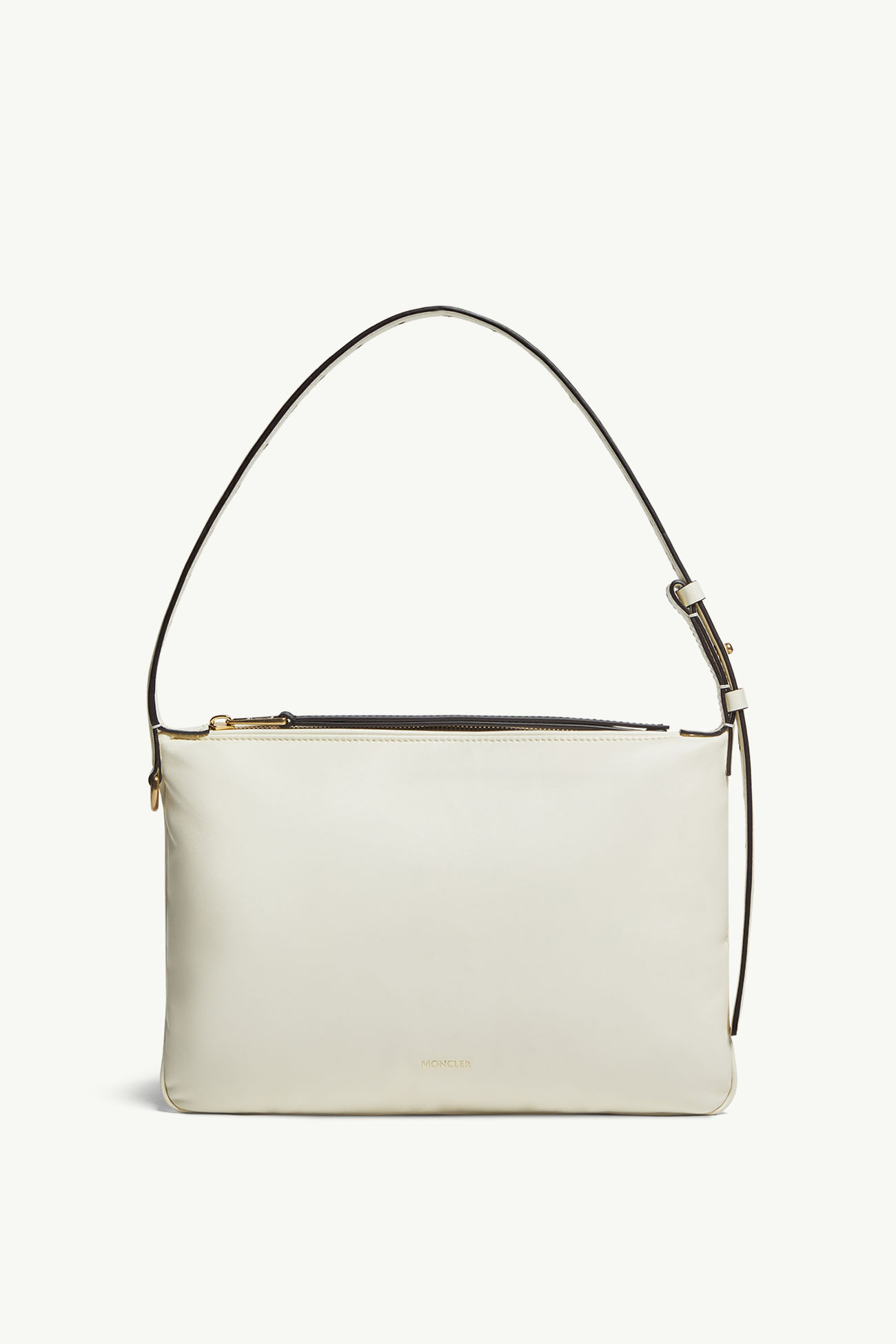 Borsa a spalla in nappa Vetta Donna Bianco Moncler 3