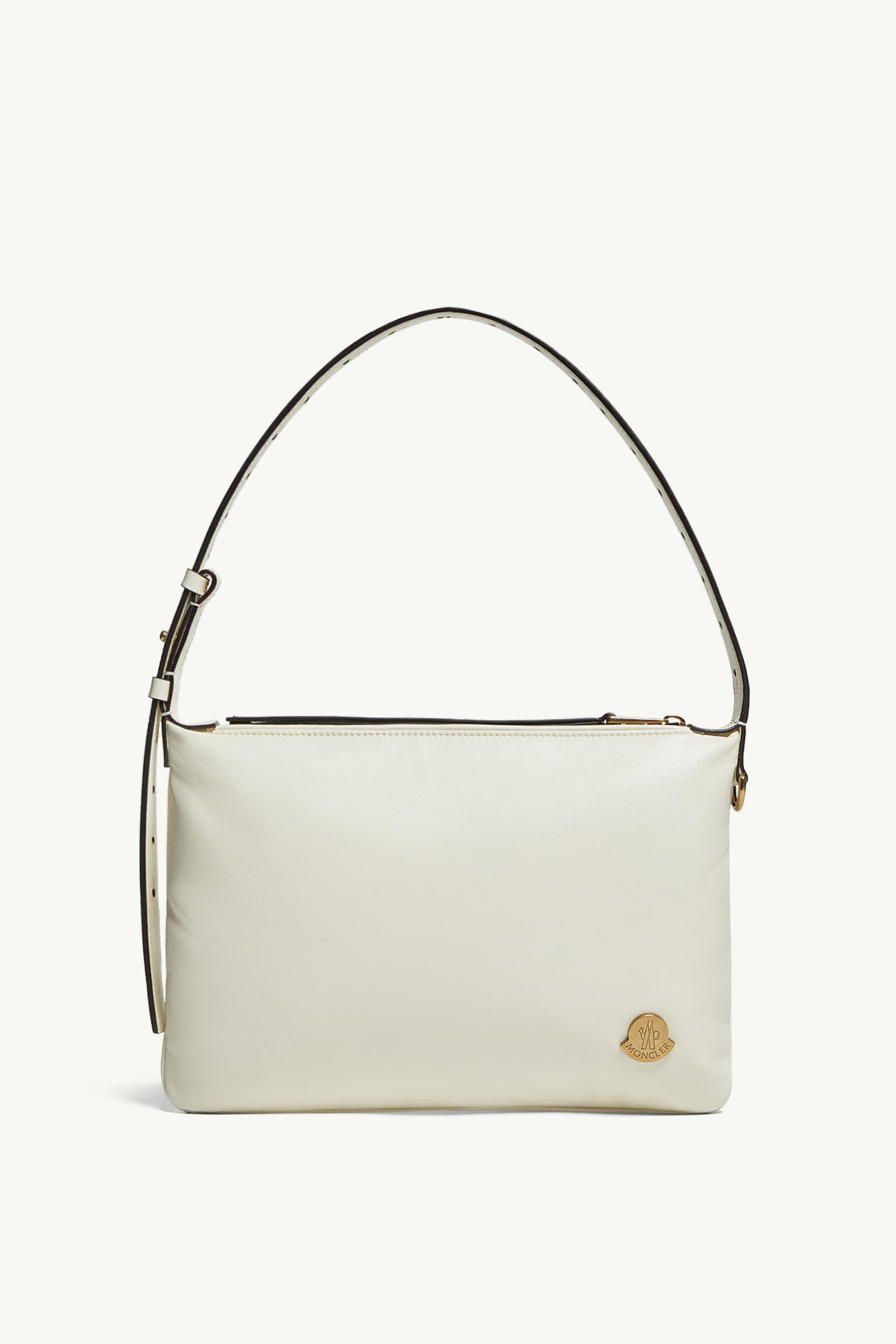 Vetta Nappa Leather Shoulder Bag Women White Moncler 0