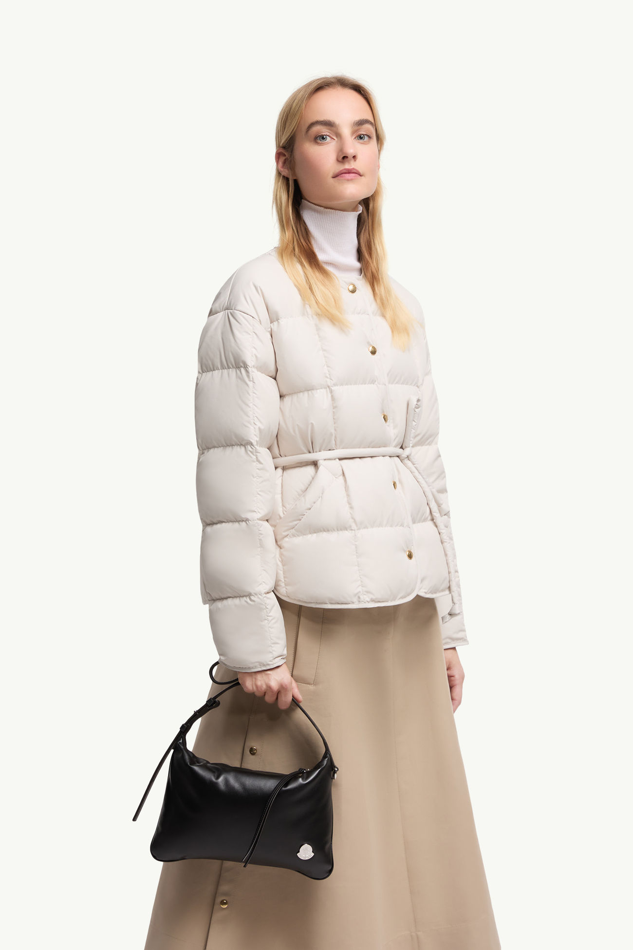 Vetta納帕皮革單肩袋 女士 黑色 Moncler 1