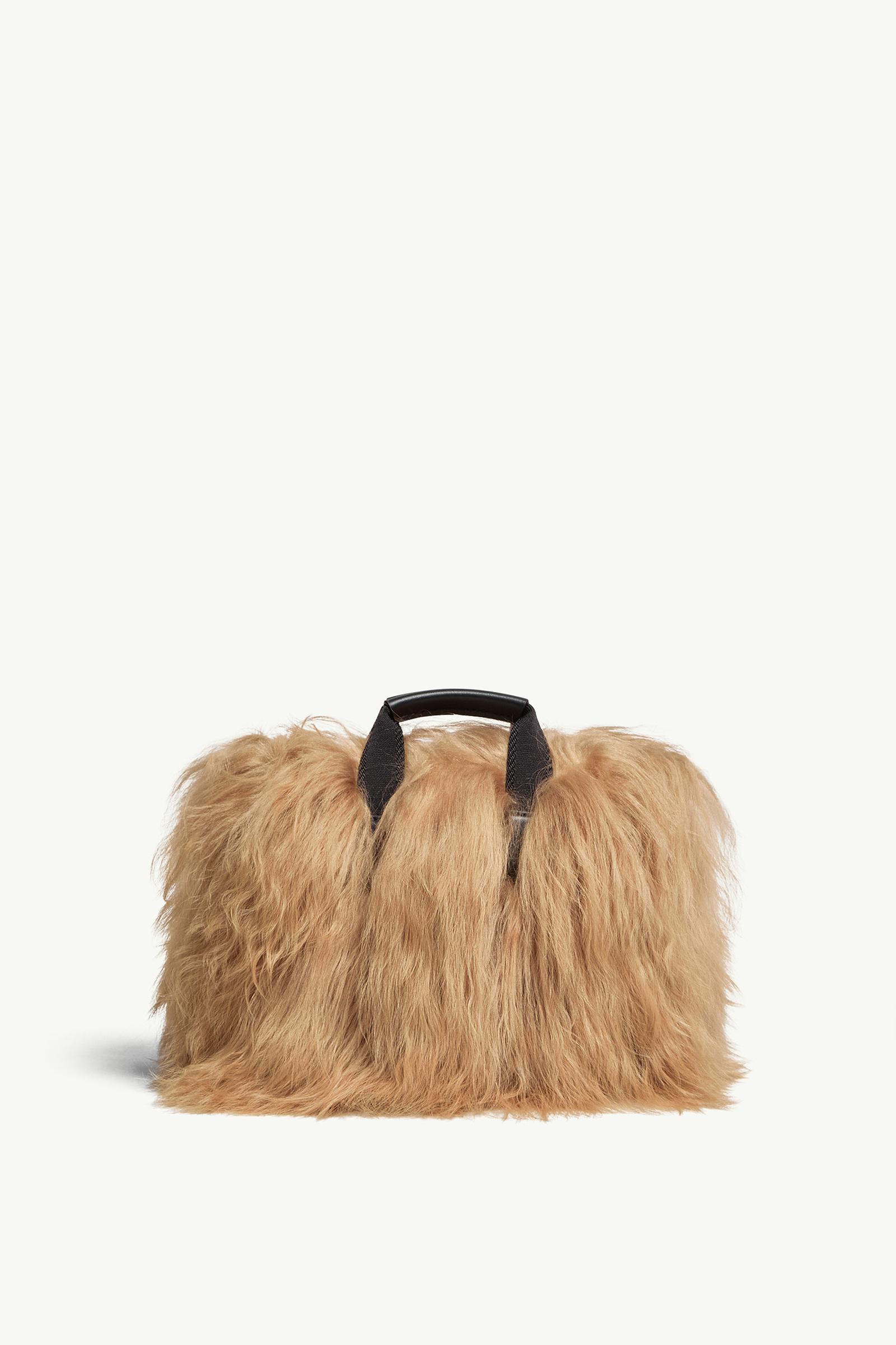 MONCLER　モンクレール トートバッグ　Caradoc micro新品未使用 ベージュ Micro Caradocトートバッグ : バッグ&スモール