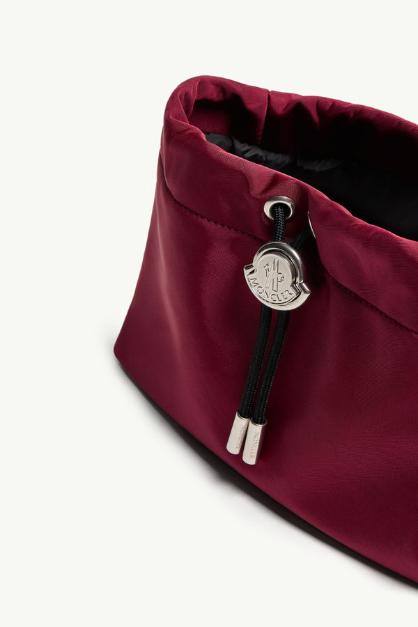 Trick Water-Repellent Pouch Women Dark Red Moncler 4