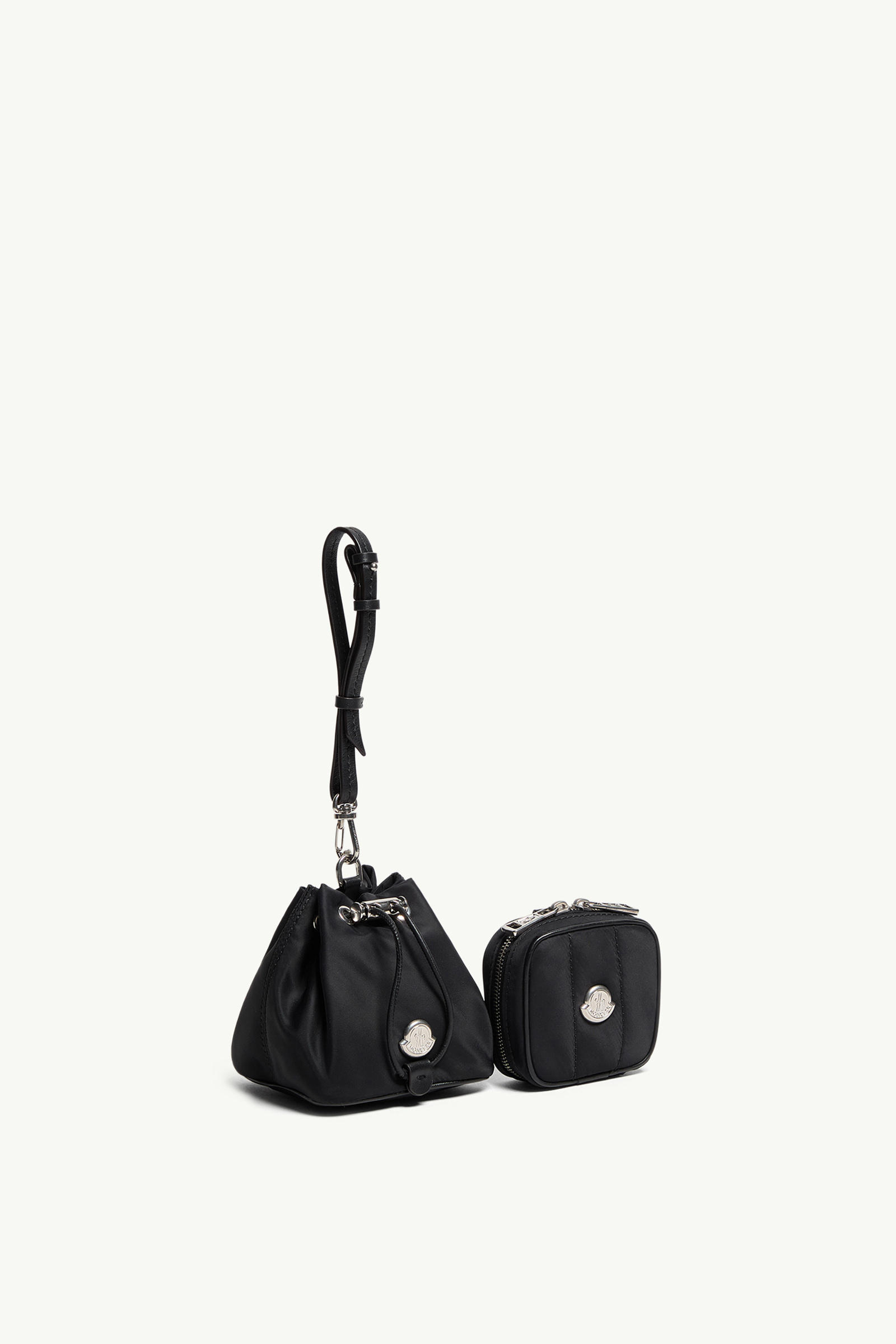 Double Pouch Women Black Moncler 2