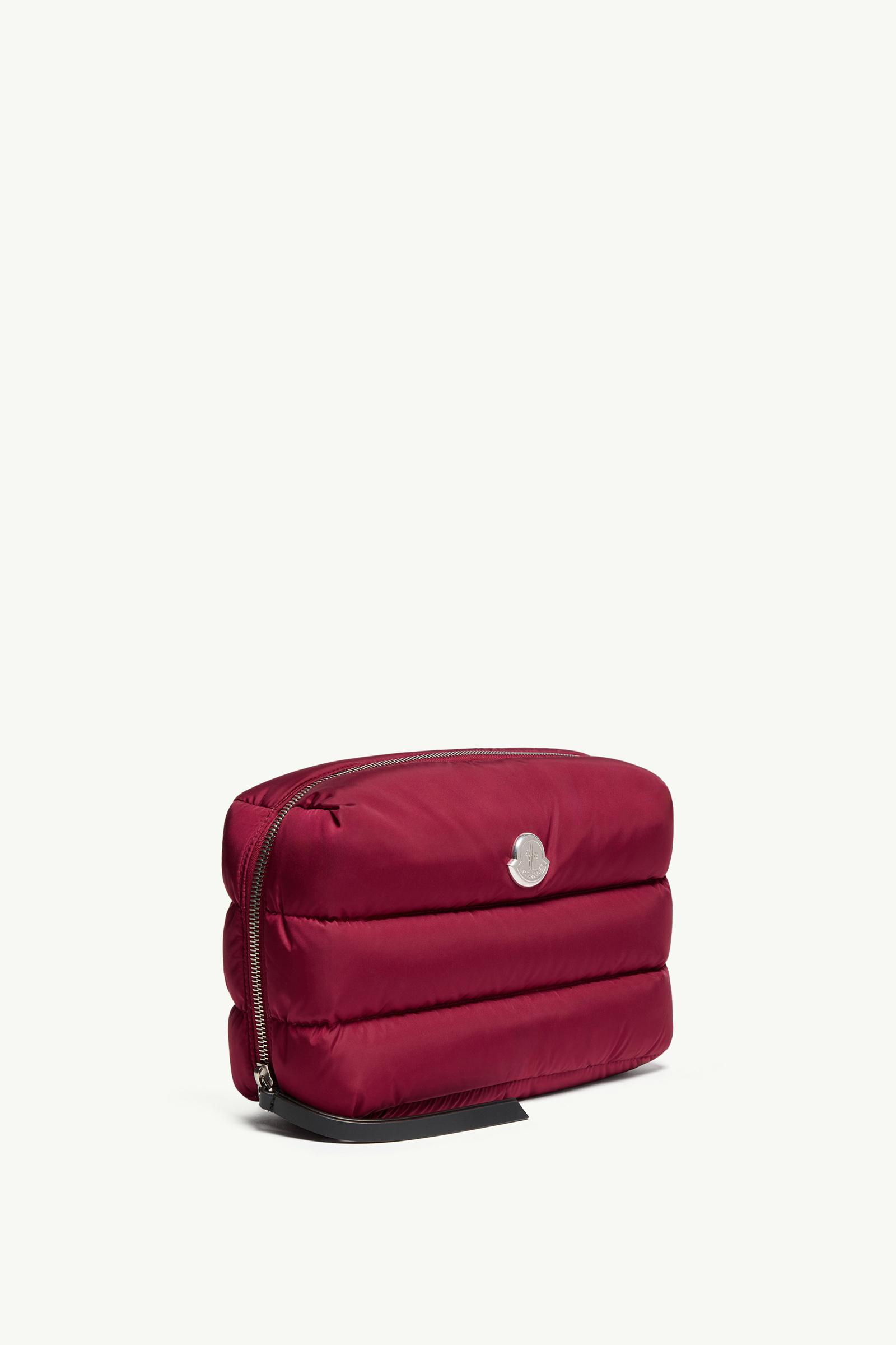 Caradoc Quilted Beauty Case Gender Neutral Dark Red Moncler 1