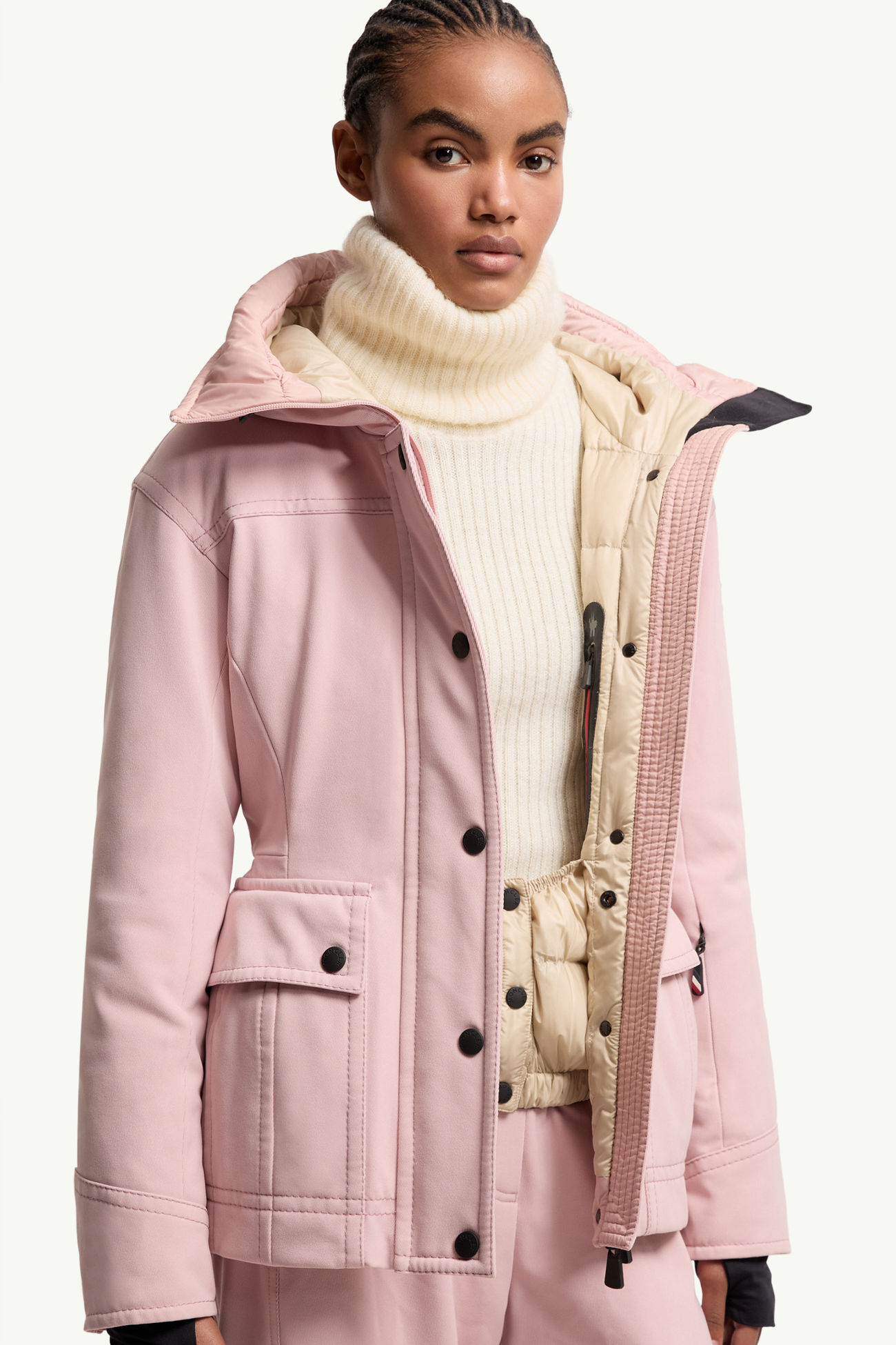 Isle連帽滑雪羽絨外套 女士 粉紅色 Moncler 5