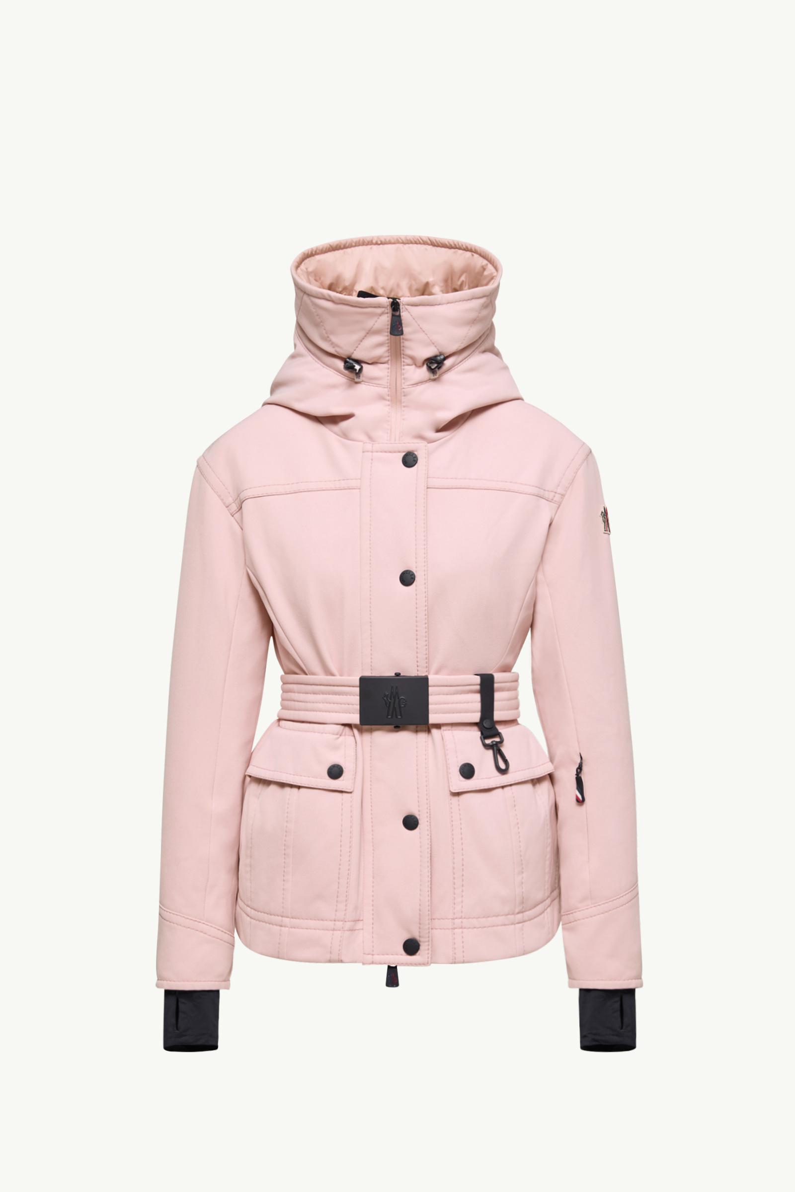 Isle Hooded Insulated Ski Jacket Women Pink Moncler