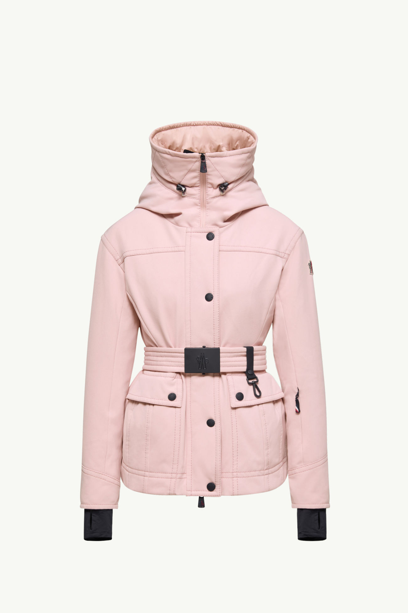 Isle Daunen-Skijacke mit Kapuze Damen Pink Moncler 2