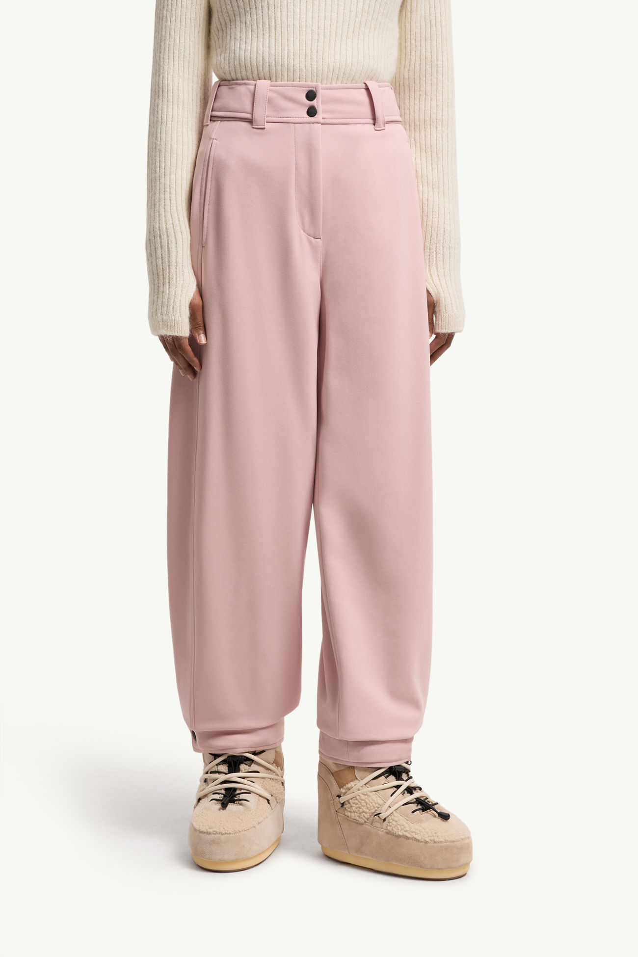 技術斜紋布長褲 女士 粉紅色 Moncler 3