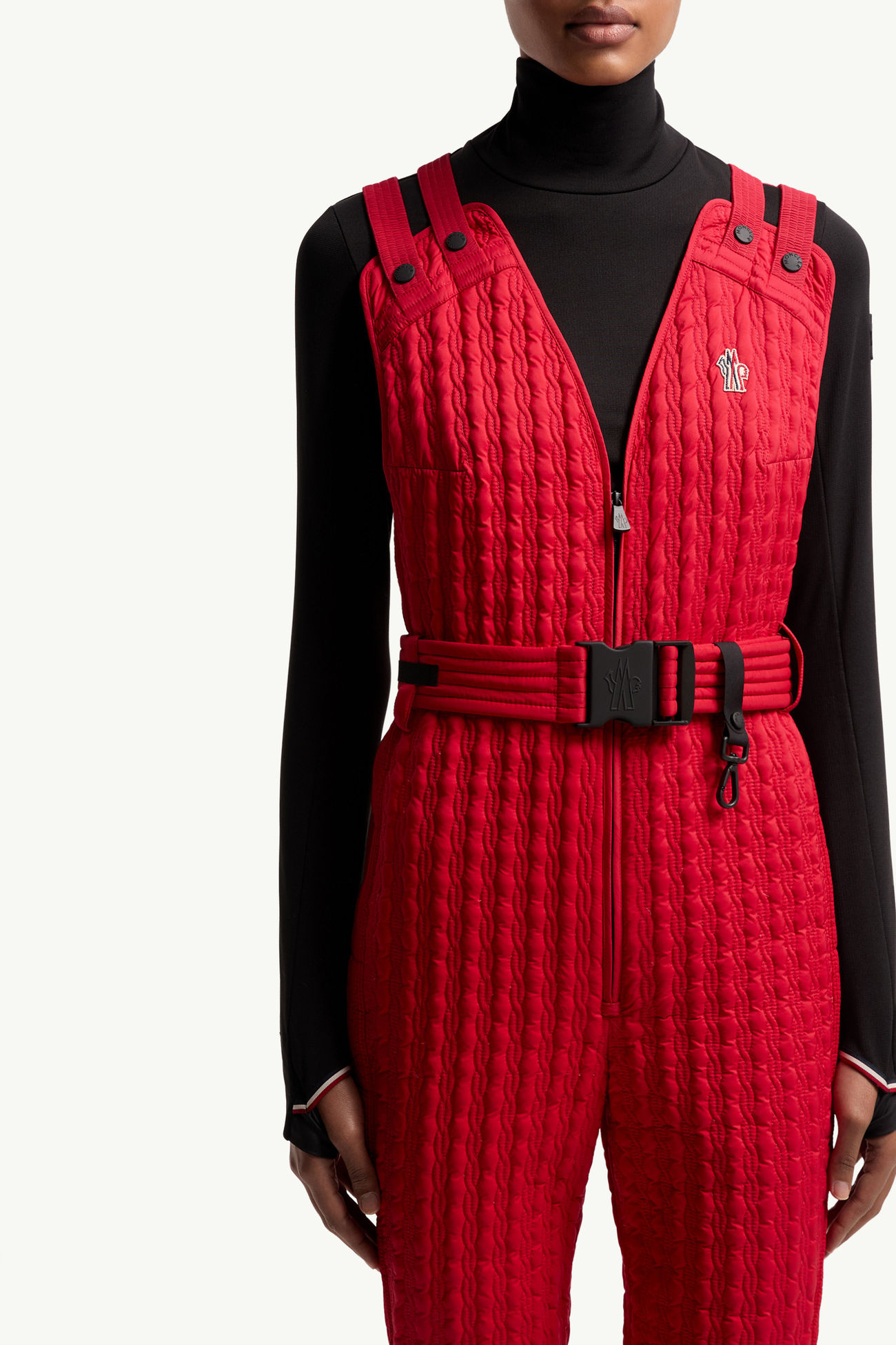 Combinaison de ski en duvet Femmes Rouge Moncler 6