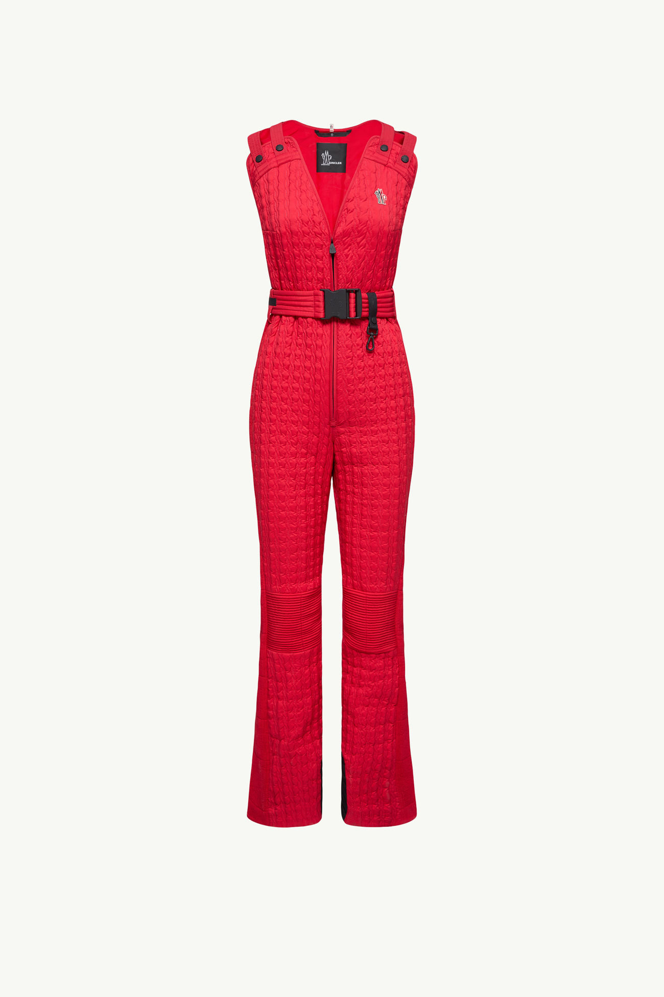 Tuta da Sci Imbottito Donna Rosso Moncler 2