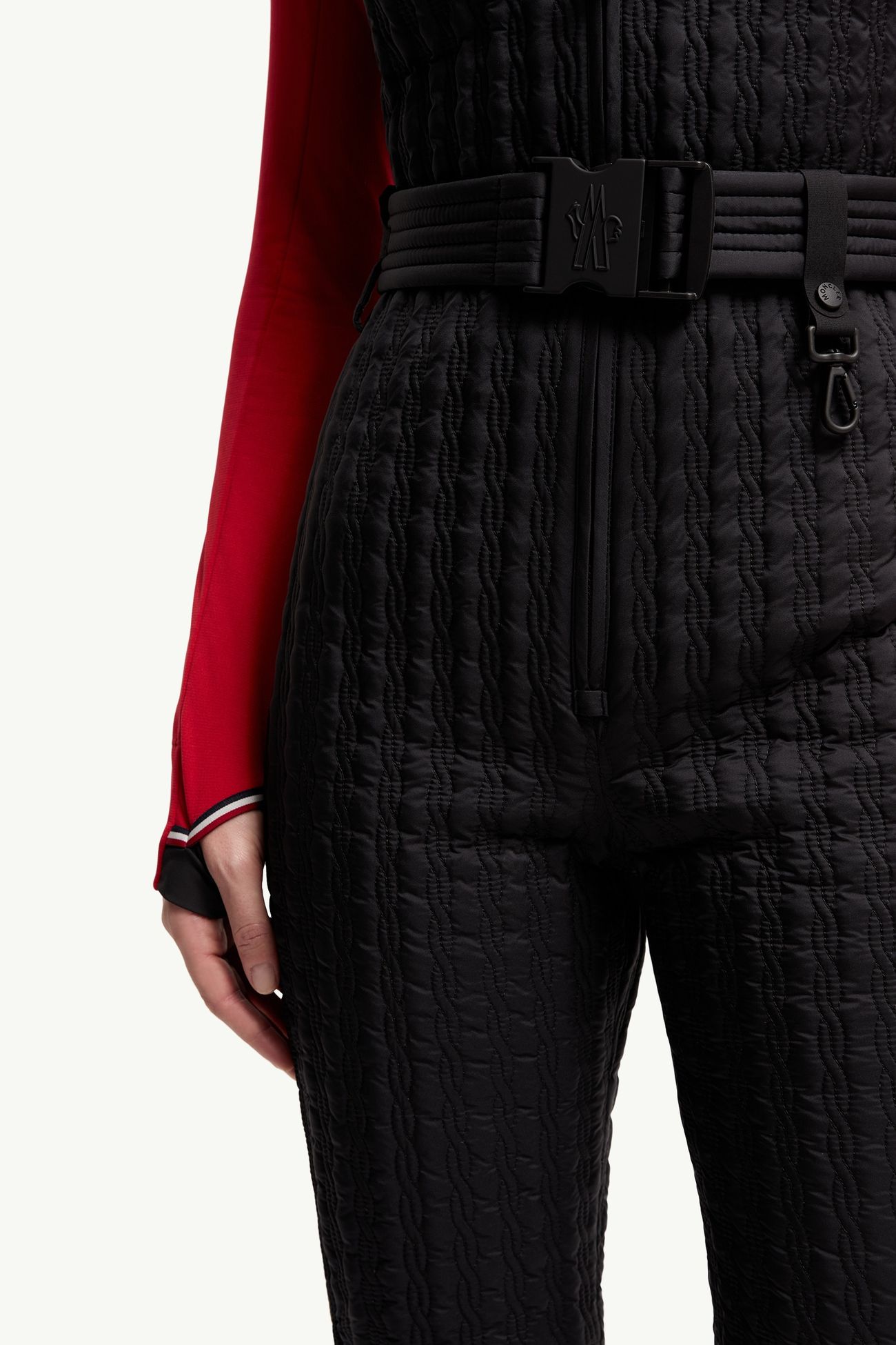 Tuta da Sci Imbottito Donna Nero Moncler 6