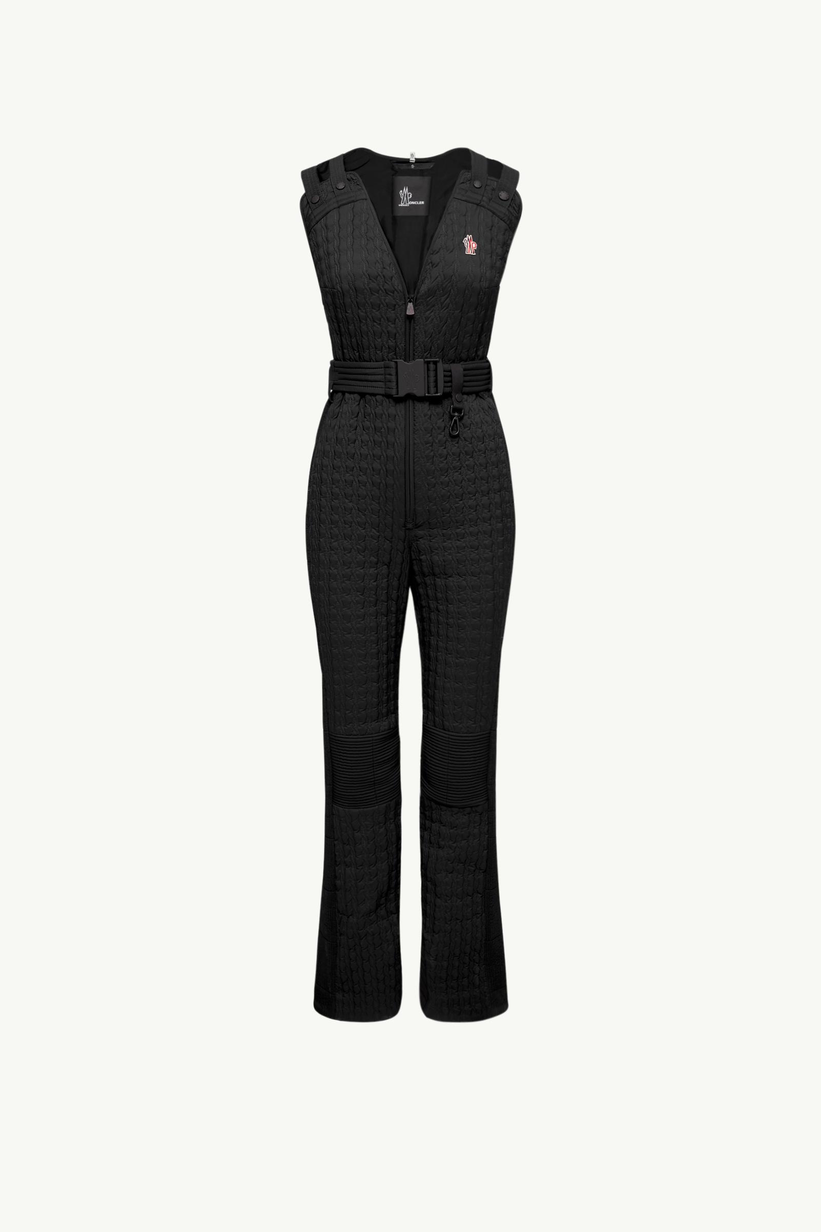 Down Ski Suit Women Black Moncler