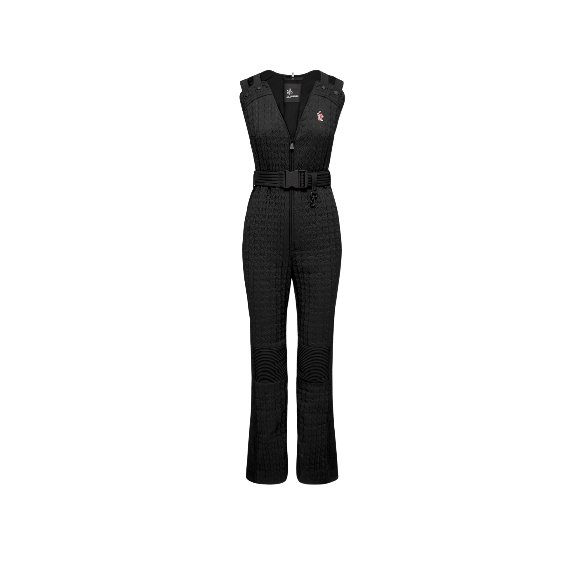 Moncler Grenoble Women's Ski Bib Pants Black M