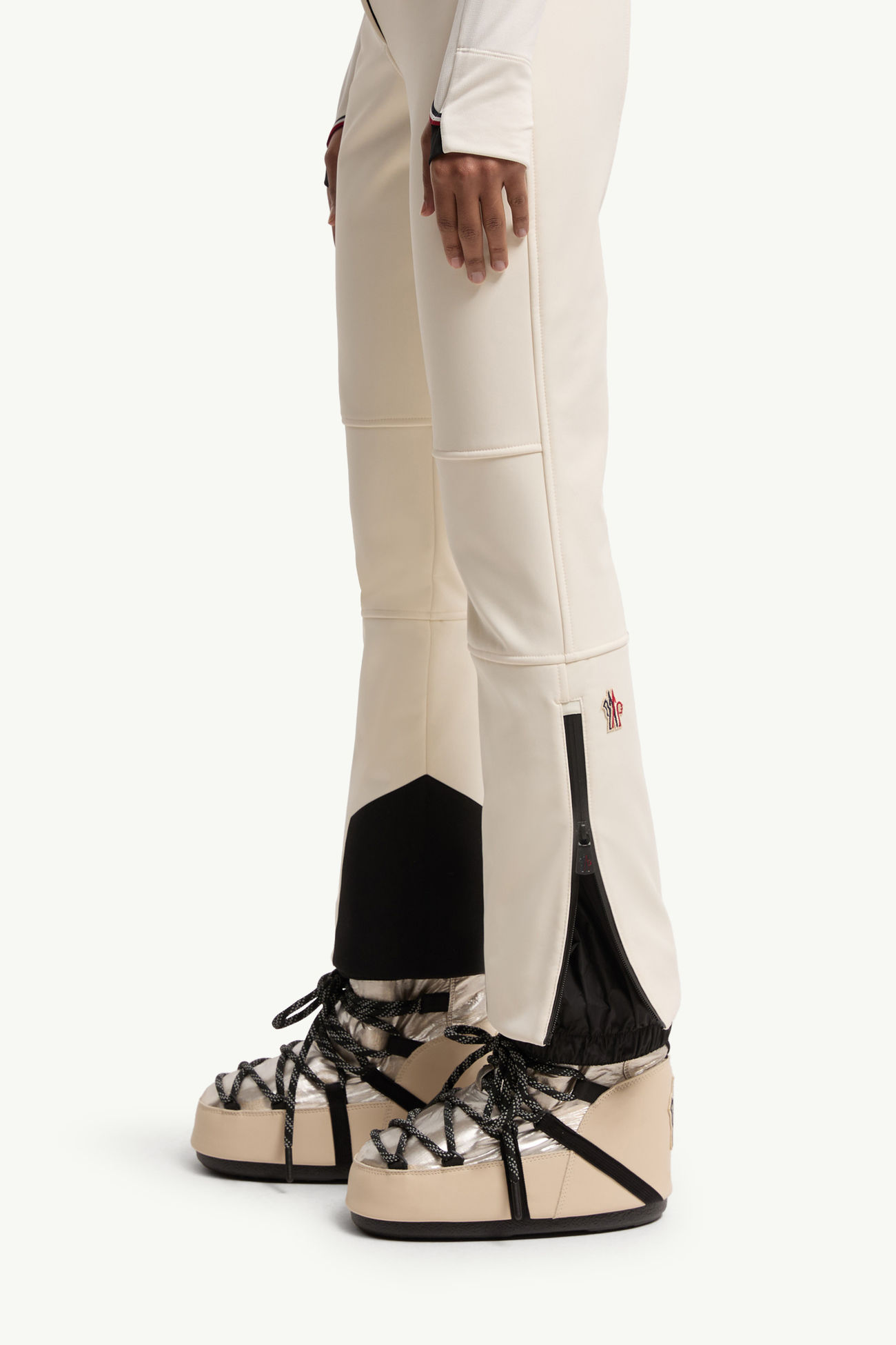 Ski Pants Women White Moncler 1