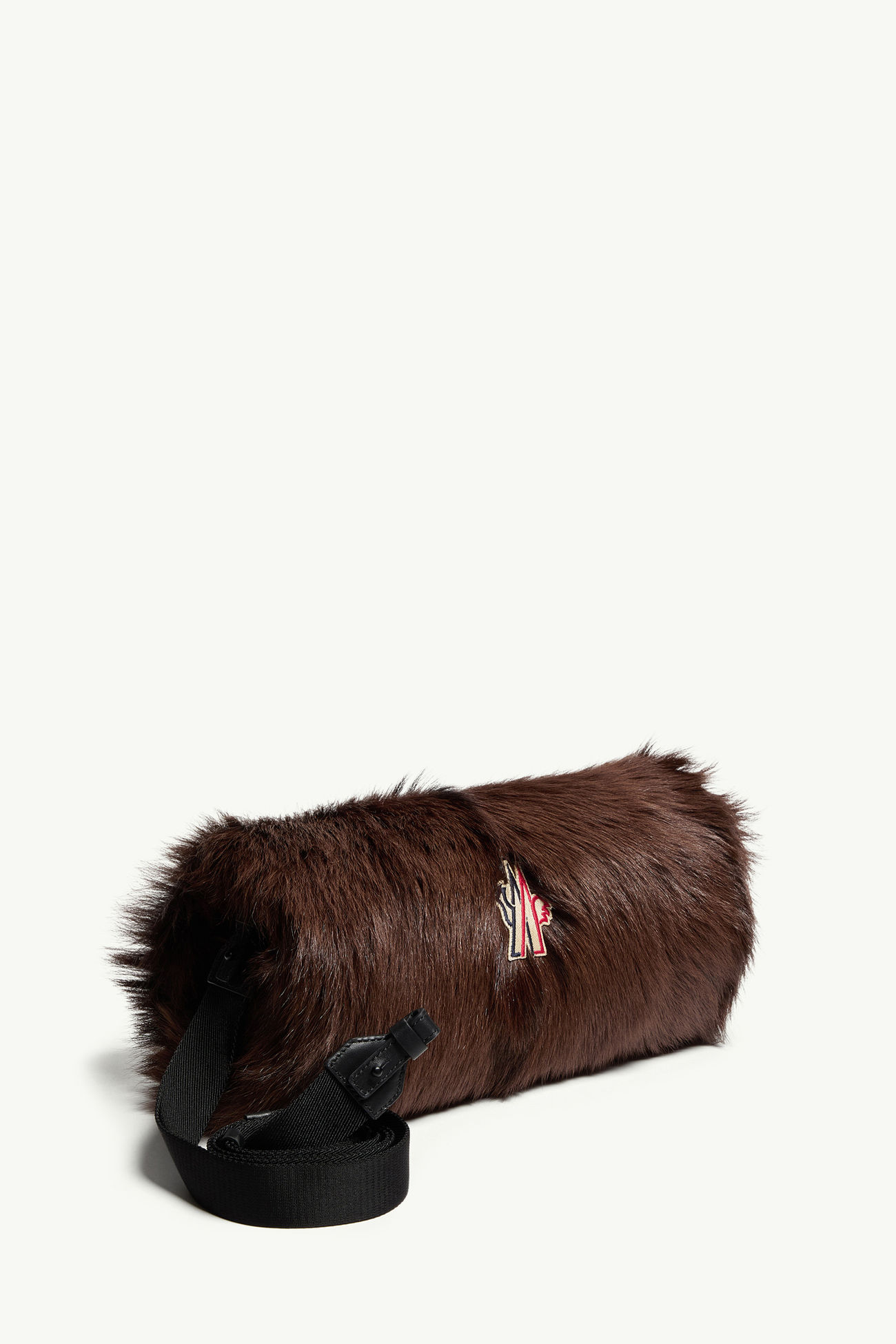 Scaldamani e Pochette In Shearling Donna Marrone Moncler 2