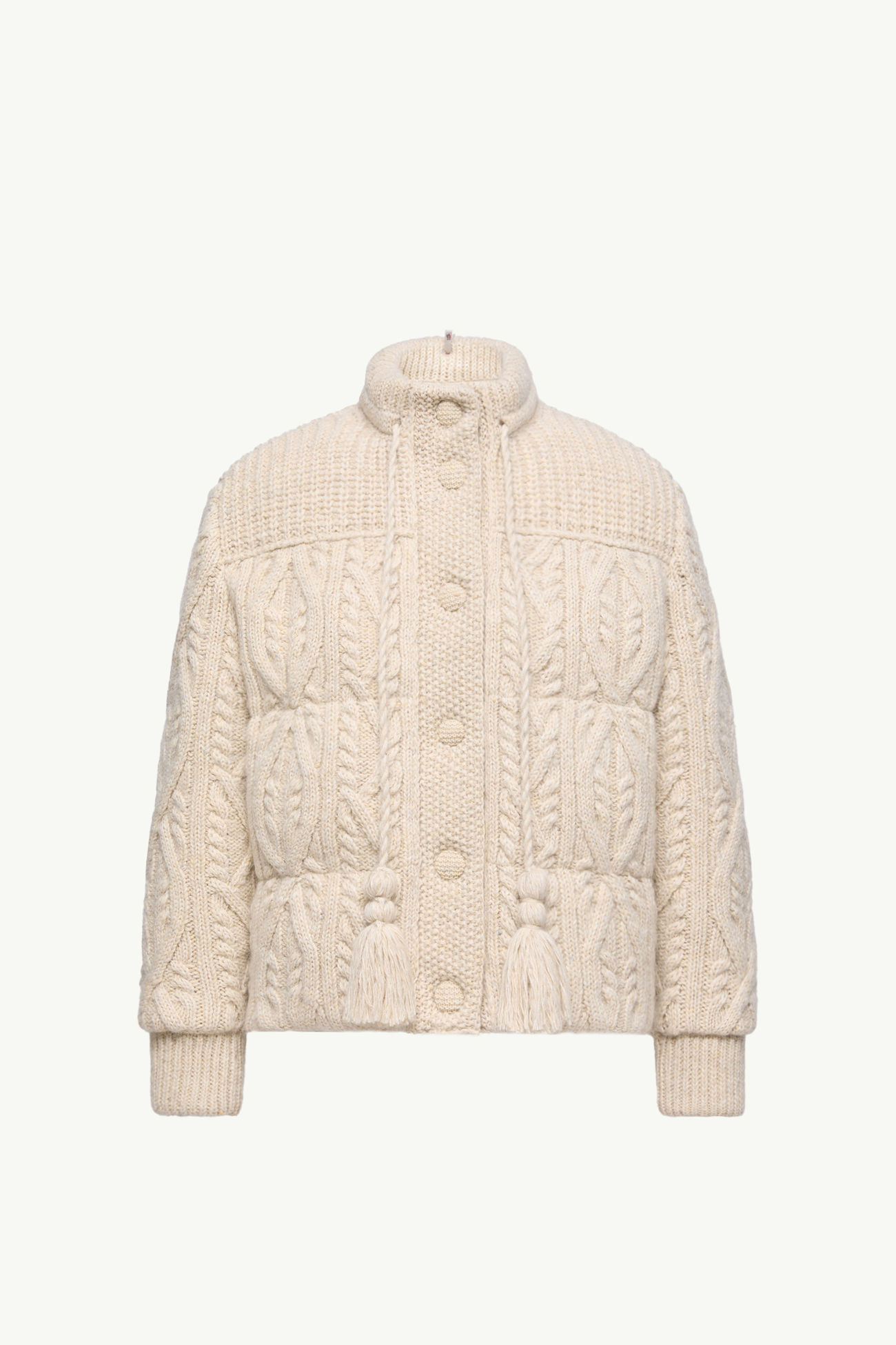 Melgven女士羊毛混纺短款羽绒夹克外套 女士 象牙白 Moncler 2