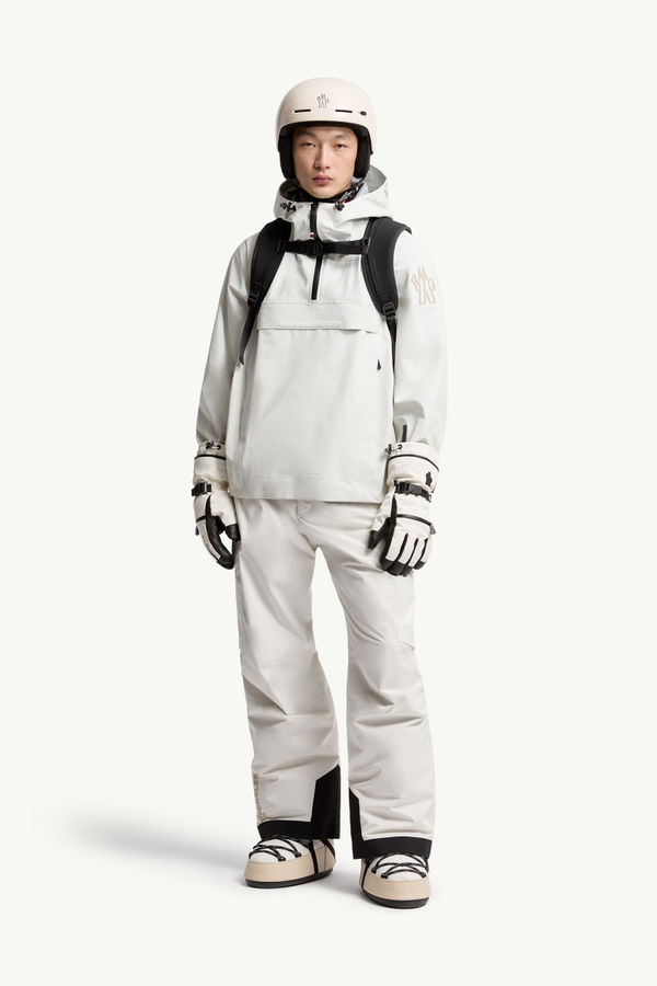 Heim Skijacke aus GORE-TEX Laminat mit Kapuze Herren Weiß Moncler 0