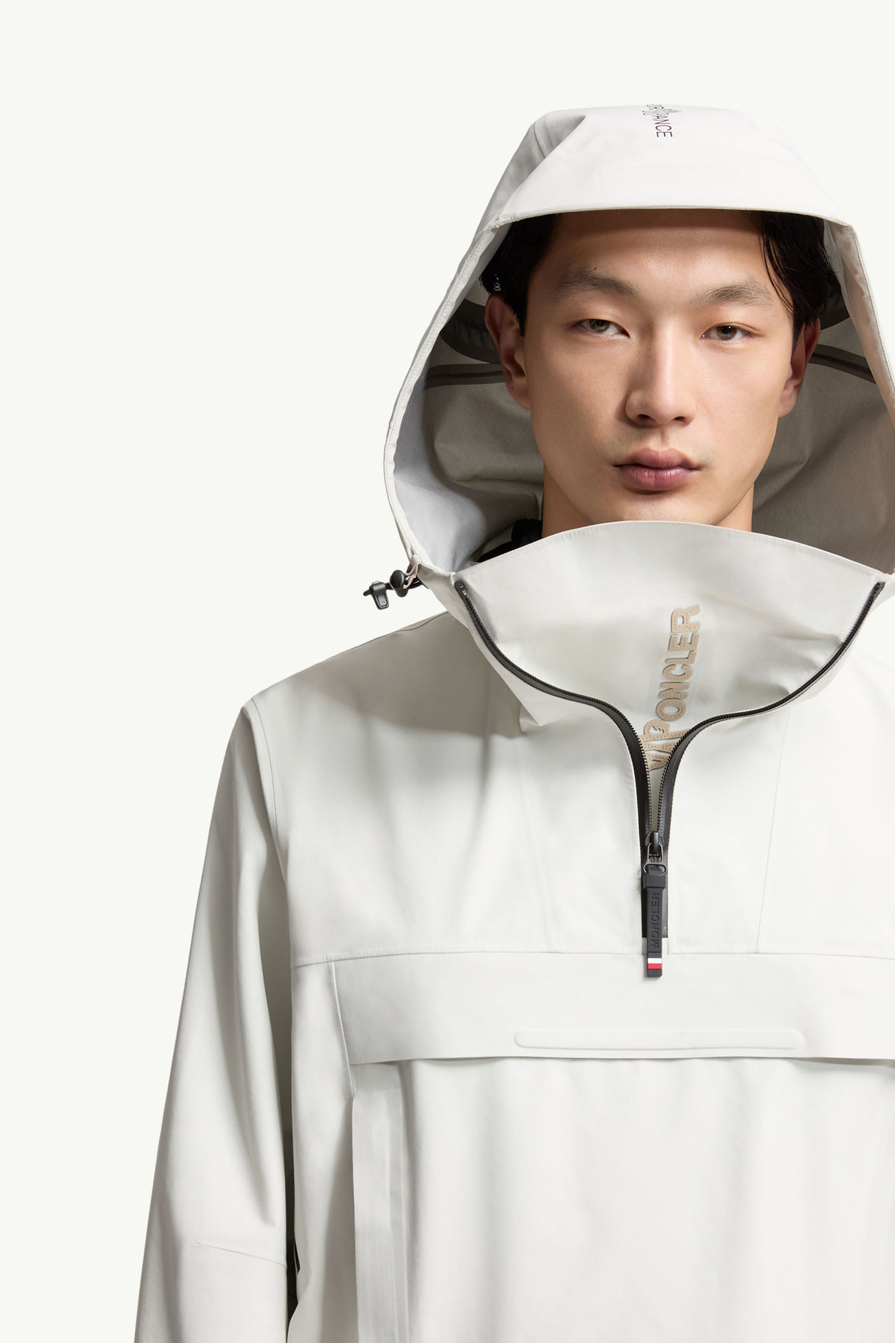 Heim GORE-TEX層壓布料連帽滑雪外套 男士 白色 Moncler 5