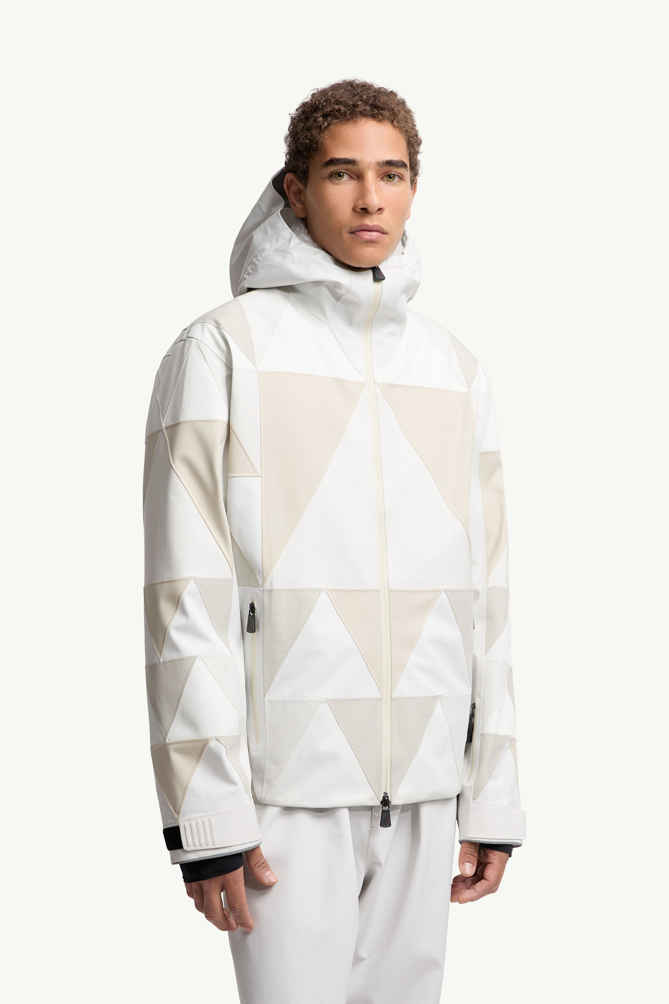 Giacca da sci con patchwork GORE-TEX® laminato Valserine Uomo Bianco Moncler 3